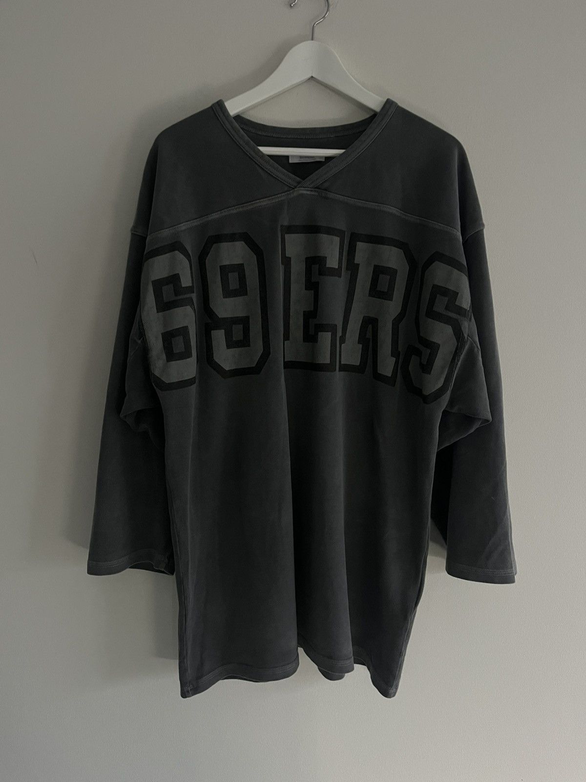 ERL ERL - Grey Football Jersey Size US XL / EU 56 / 4 - 1 Thumbnail