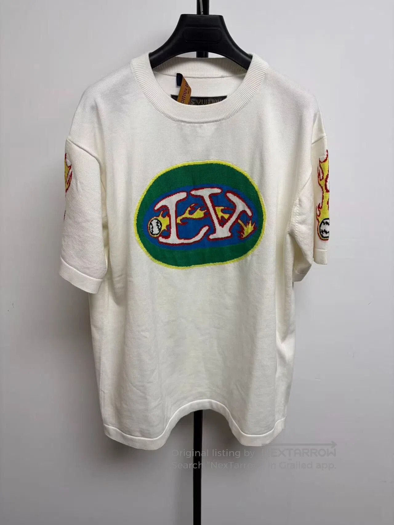 Louis Vuitton Louis Vuitton Men's Logo Applique T-Shirt. Size US L / EU 52-54 / 3 - 1 Thumbnail