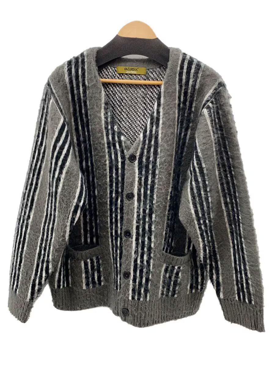 Avirex Avirex Stripe Mohair Like Cardig Acrylic Cardigan Green Size US L / EU 52-54 / 3 - 1 Thumbnail