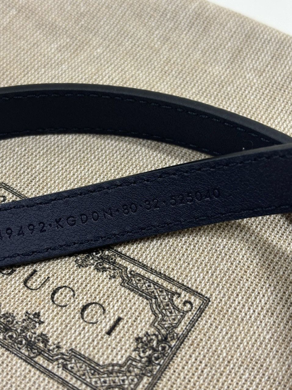 Gucci Gucci Leather Belt Size ONE SIZE - 6 Thumbnail