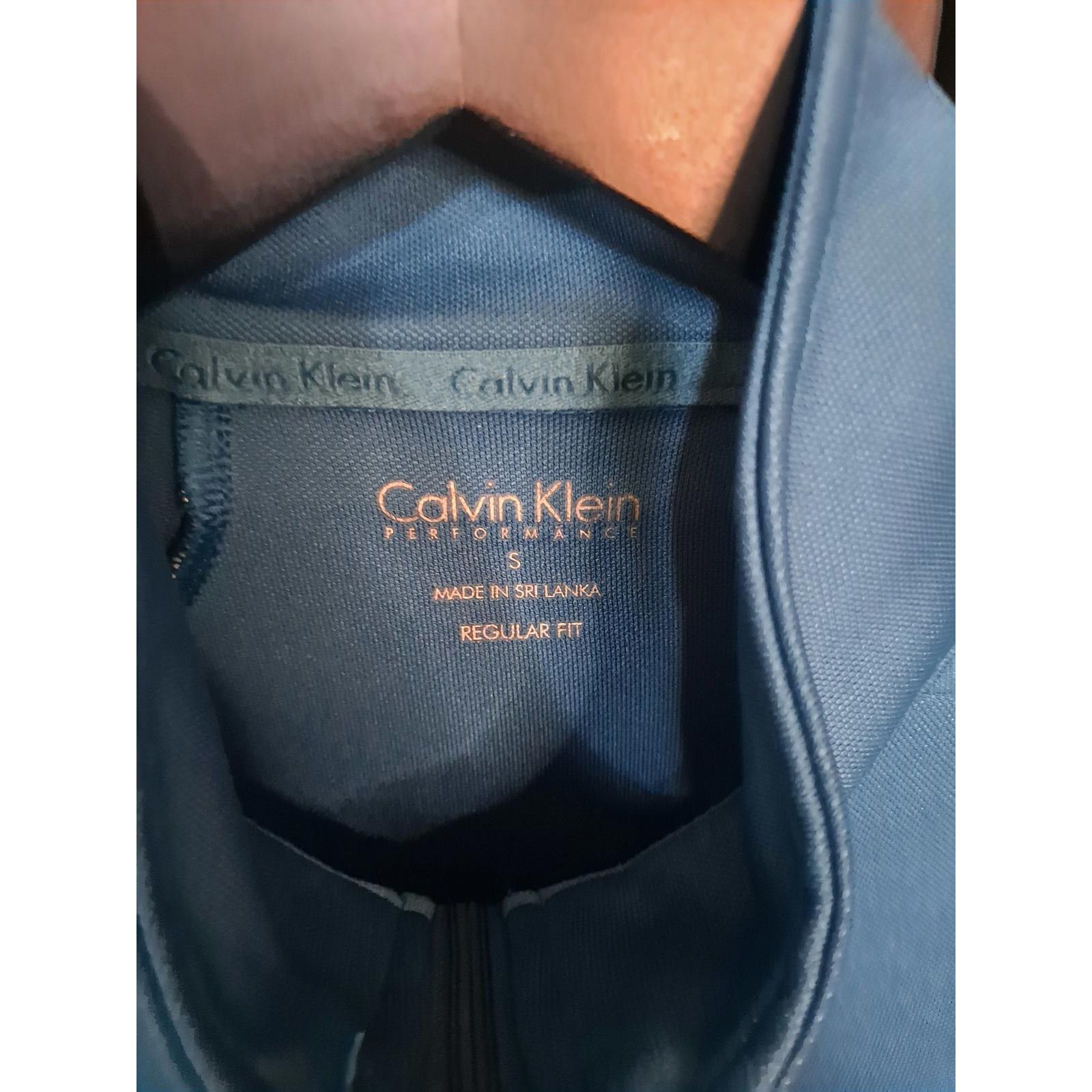 Calvin Klein Calvin Klein Blue Track Jacket Size Small Size US S / EU 44-46 / 1 - 3 Thumbnail