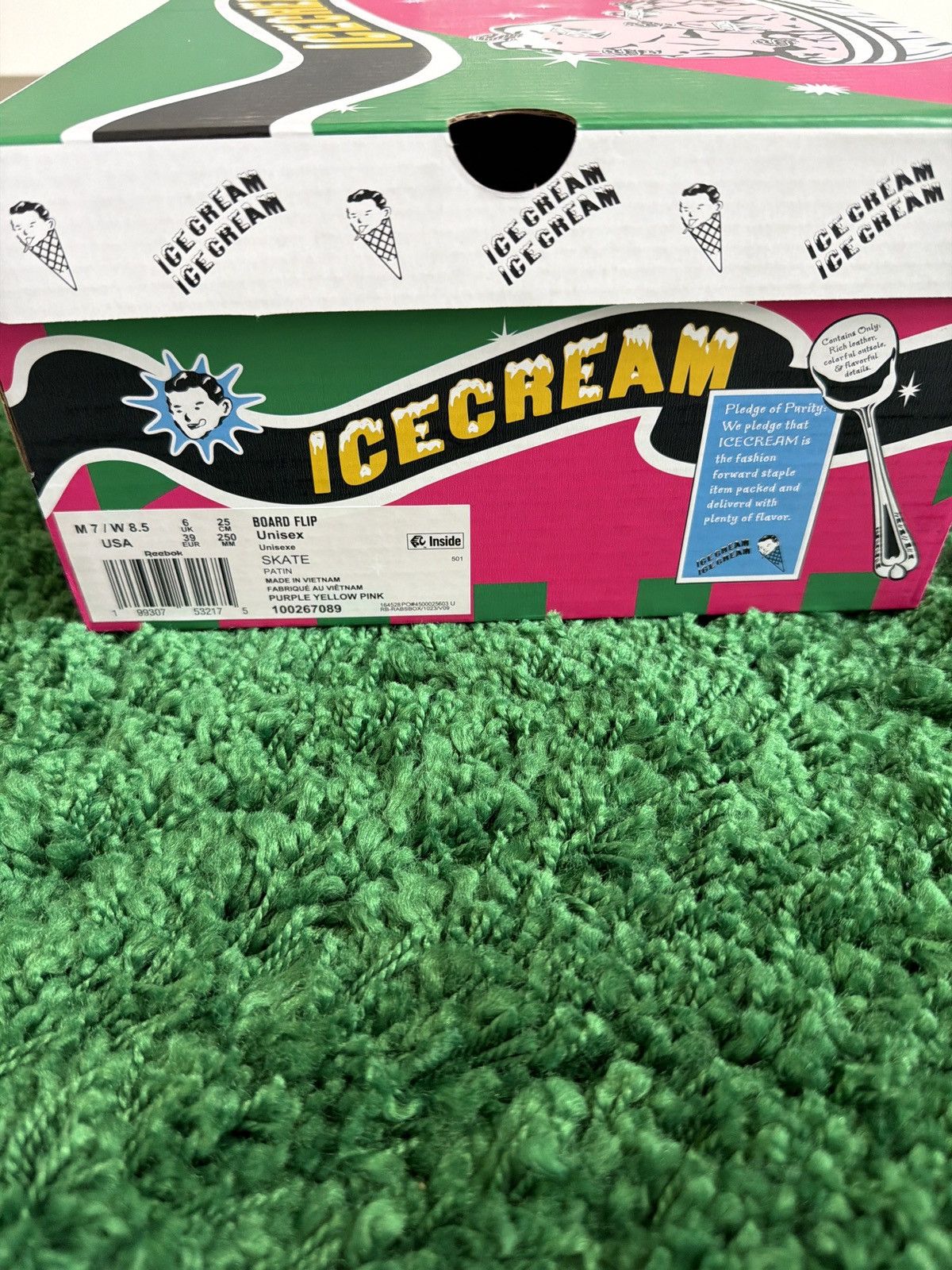 Reebok Icecream x Don Toliver Board Flip Size US 7 / EU 40 - 7 Thumbnail