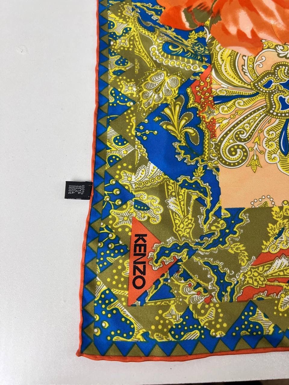 Kenzo Kenzo silk 90s flower scarf Size ONE SIZE - 2 Thumbnail