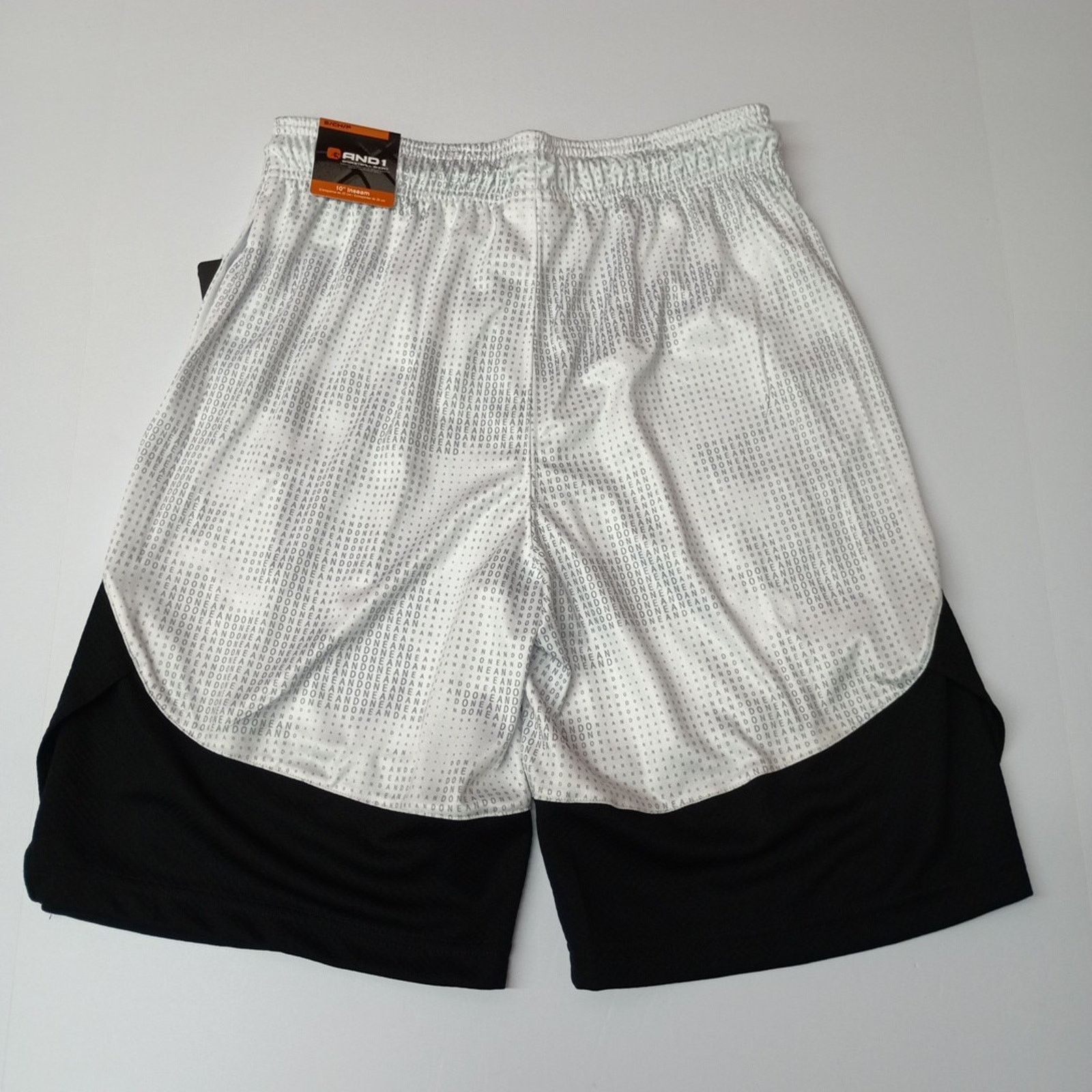 Other AND1 Basketball Shorts Men’s Size S White Black 10" Inseam Size US 28 / EU 44 - 5 Thumbnail