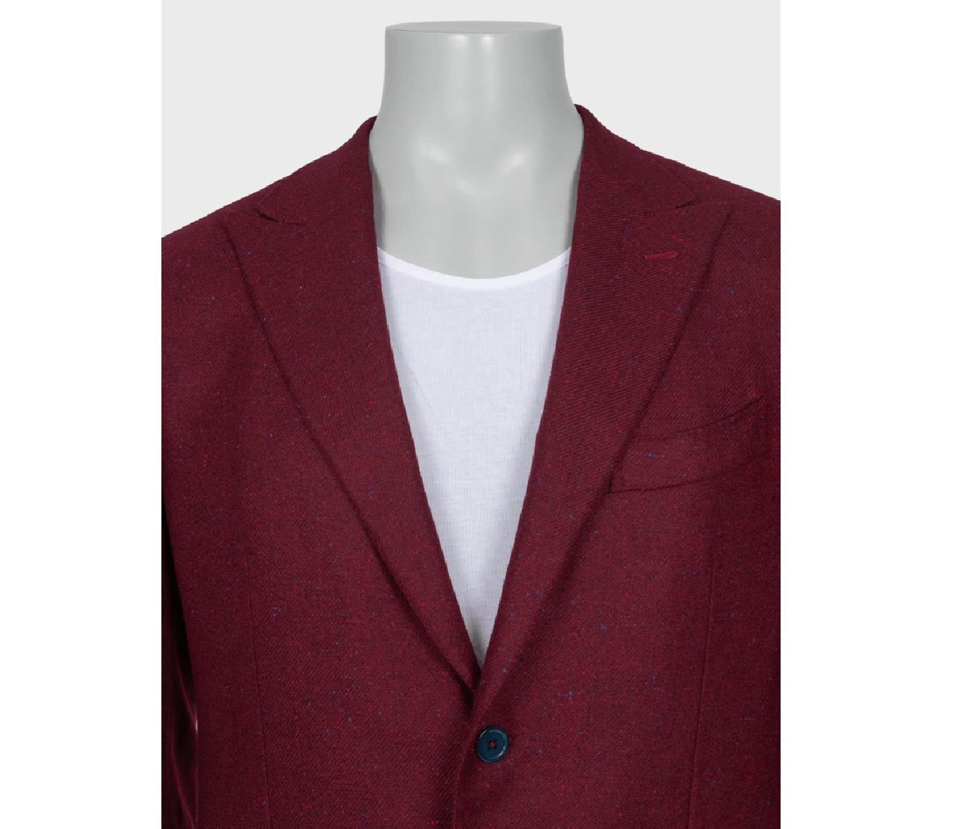 Isaia Isaia Red Cashmere Silk Blazer Jacket IT52 Size 52R - 4 Thumbnail