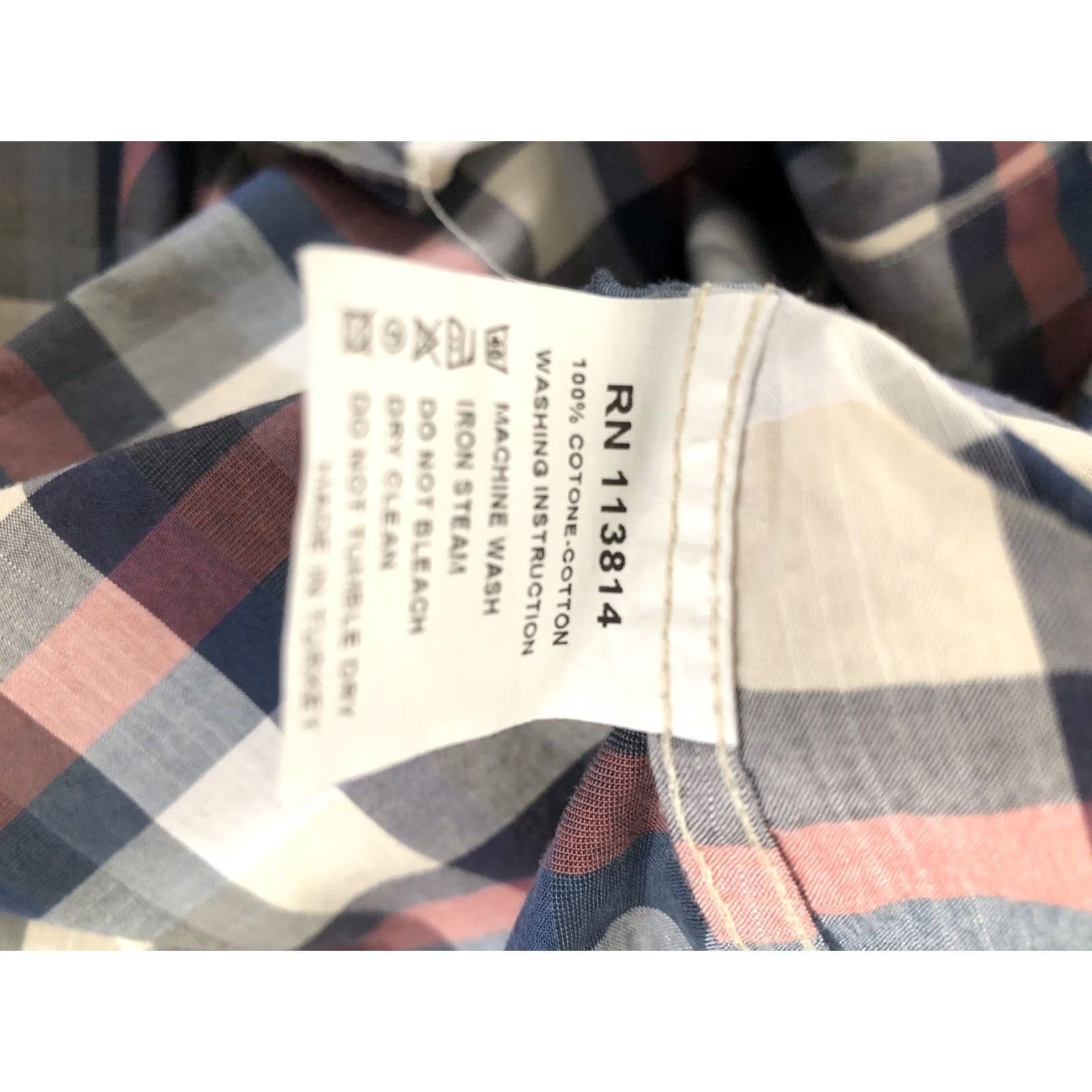 Billy Reid BILLY REID - Plaid Checked Mens XL Standard Cut Shirt Shirt Mens XL Plaid Multicolor Button-Up Long Sleeve Standard Cut Contacts C5 Size US XL / EU 56 / 4 - 7 Thumbnail
