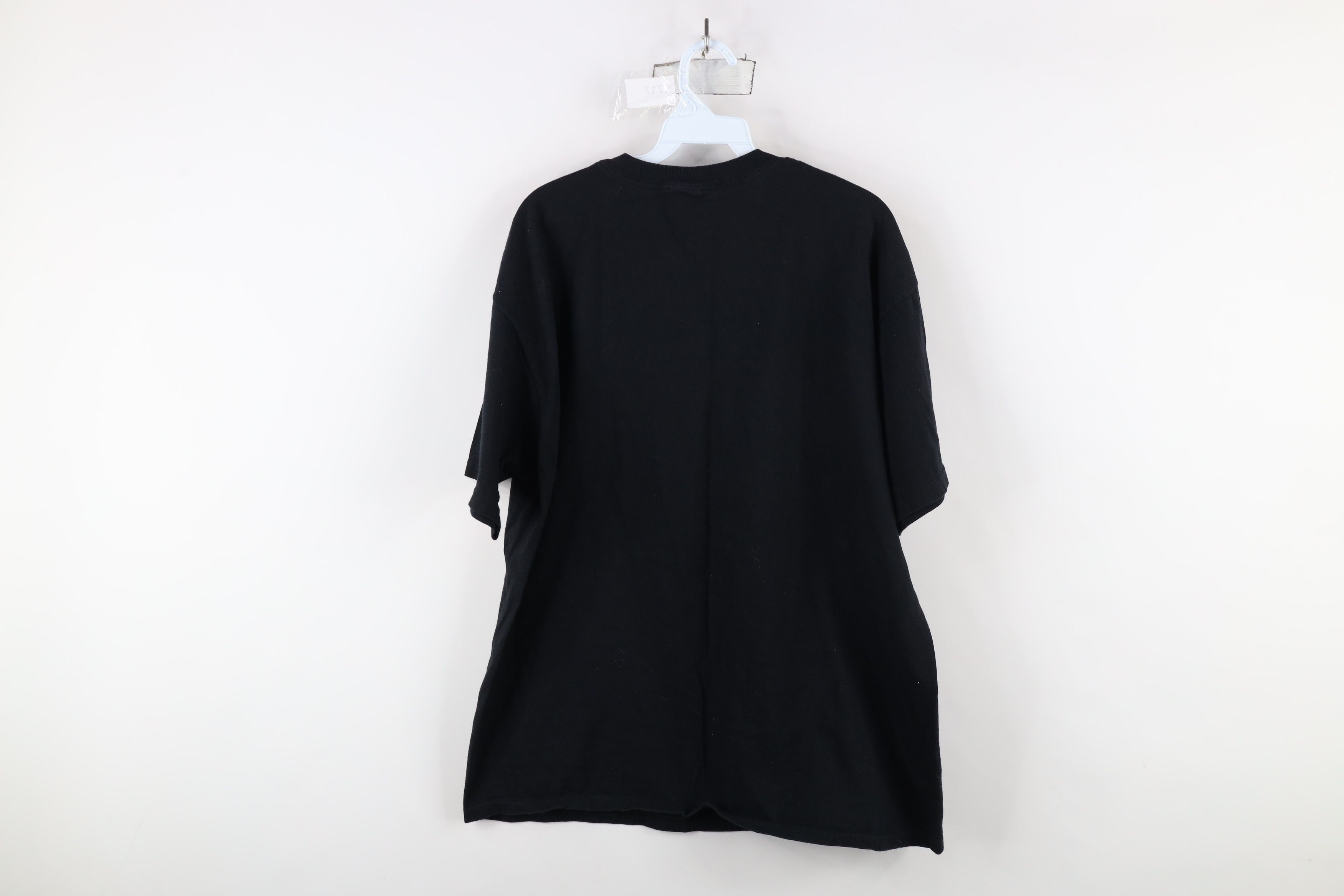 Vintage Vintage 90s Streetwear Bite Me Nature Bear T-Shirt Black Size US L / EU 52-54 / 3 - 6 Thumbnail