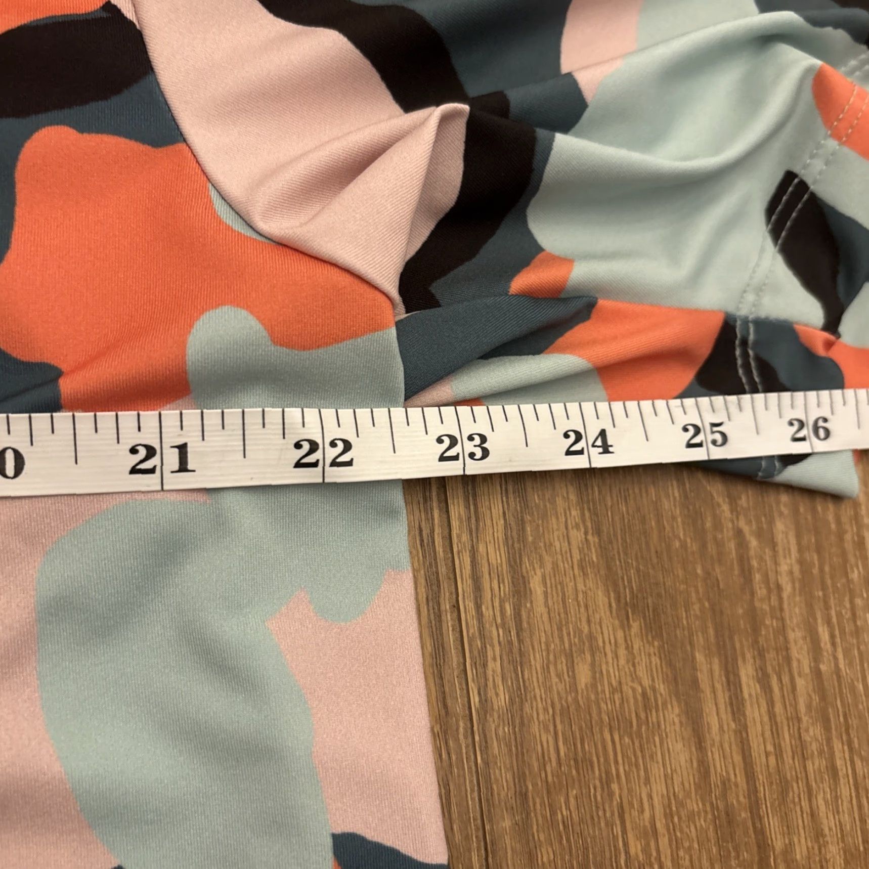 Vintage Bad Birdie Golf Polo Shirt Abstract Camo Green Pink Orange Performance Size XL Size US XL / EU 56 / 4 - 4 Thumbnail