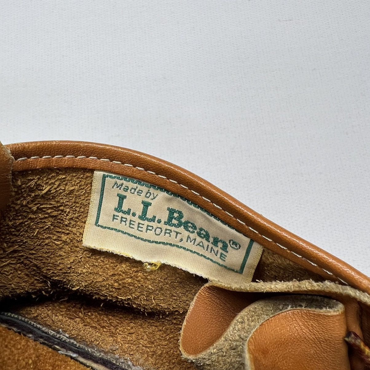 L.L. Bean × Vintage VTG LL Bean Duck Boots Brown Mid Lace Maine Hunting Outdoor Size US 13 / EU 46 - 10 Thumbnail