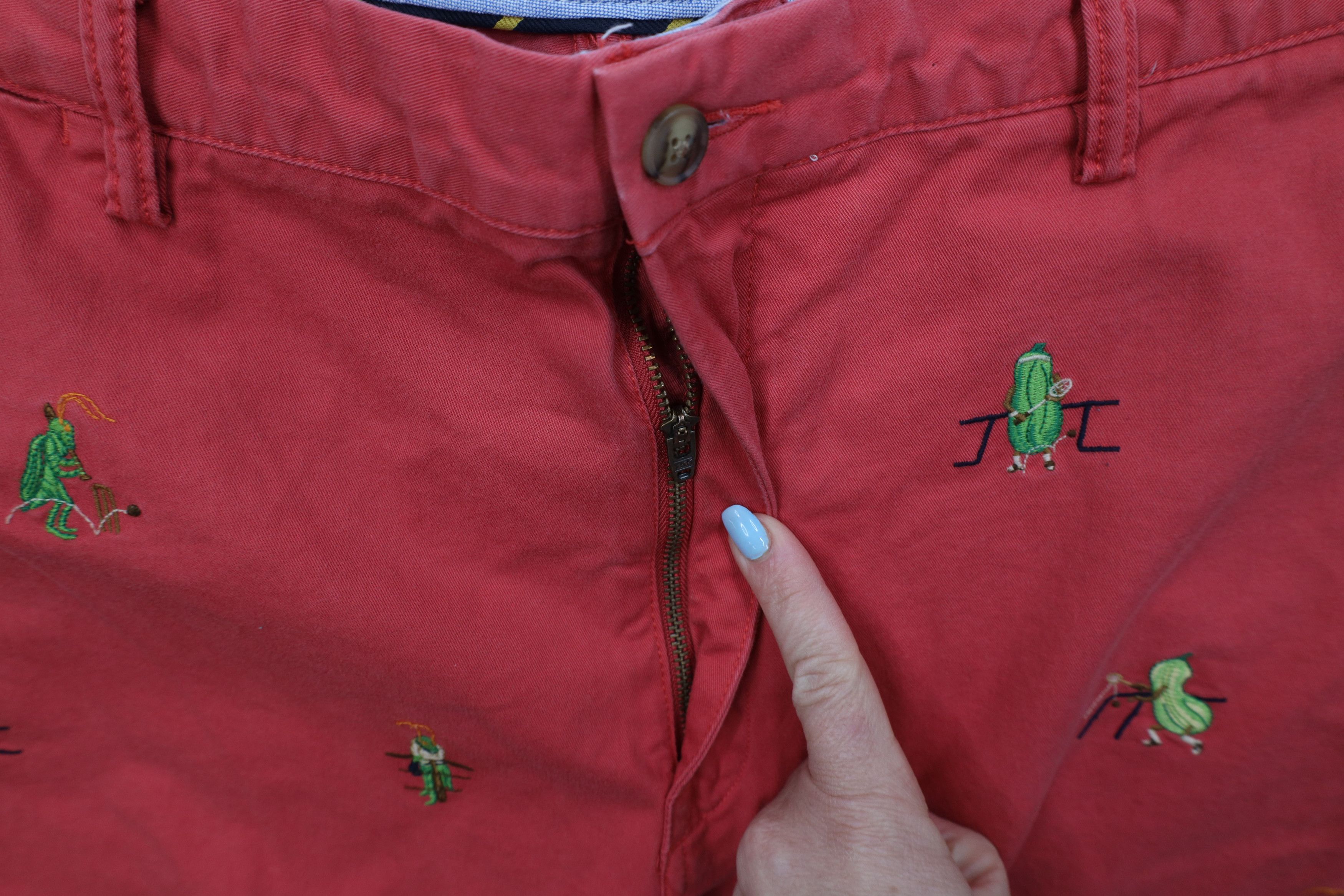 Polo Ralph Lauren Vintage Ralph Lauren Sports All Over Print Chino Shorts Red Size US 38 / EU 54 - 6 Thumbnail