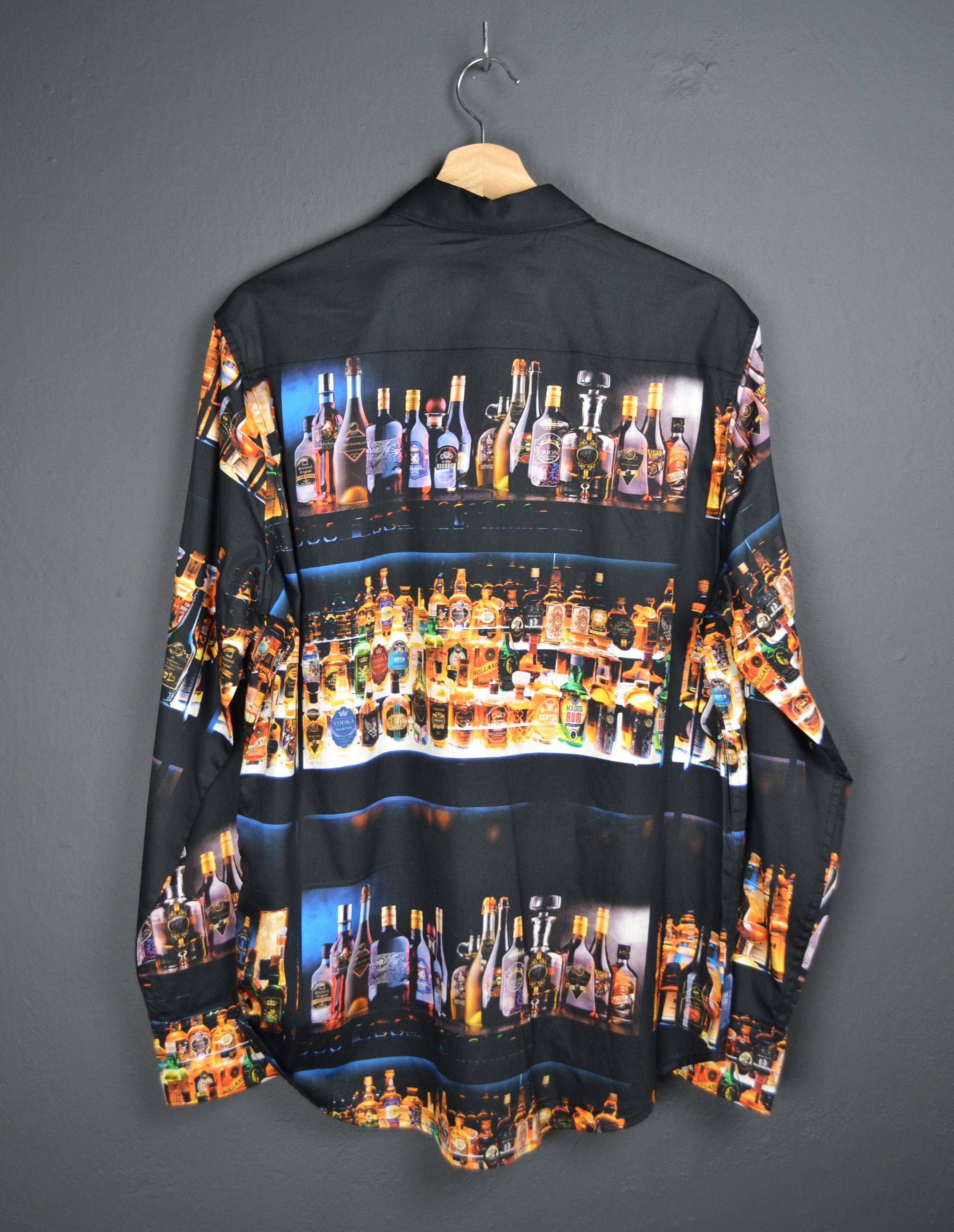 Robert Graham Robert Graham Whiskey In A Jar Drink $238 Classic Fit M Size US M / EU 48-50 / 2 - 2 Thumbnail