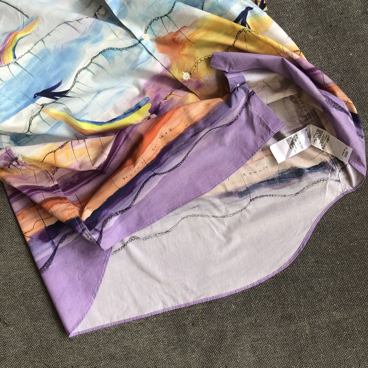 Tsumori Chisato TSUMORI CHISATO by niko and… art painted shirts Size US L / EU 52-54 / 3 - 12 Thumbnail