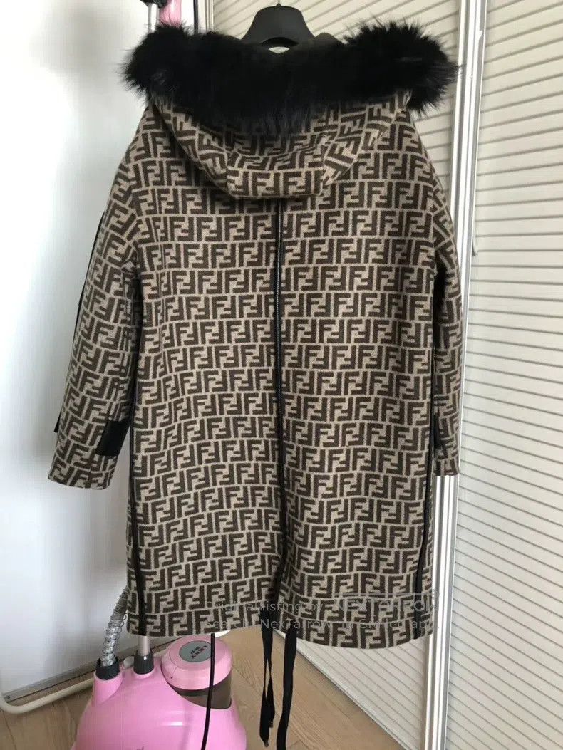 Fendi Fendi Cashmere coat Size XXS / US 00 / IT 34 - 3 Thumbnail
