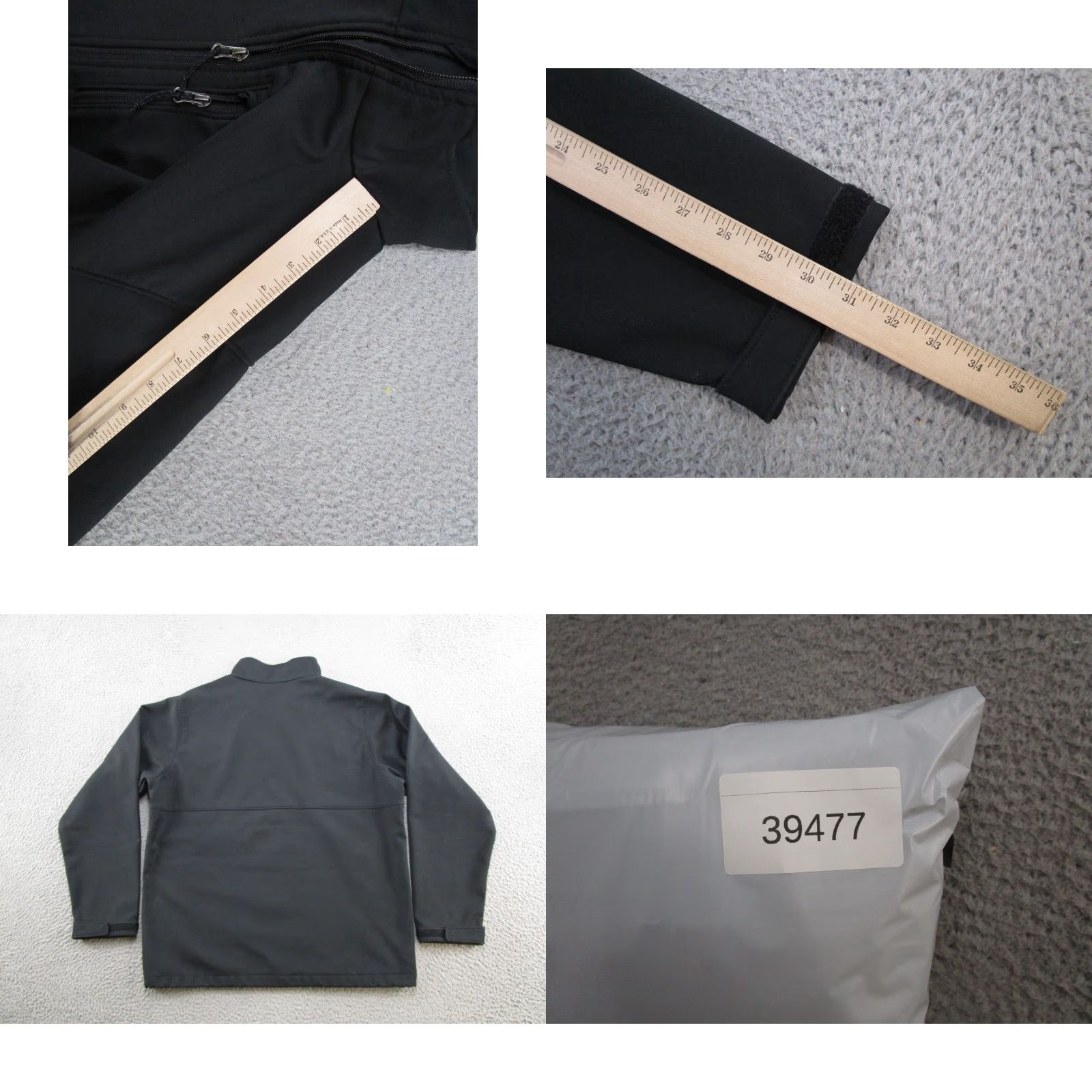 Vintage Columbia Mens Full Zip Black Softshell Jacket SZ L Outdoors Hiking Camping Read Size US L / EU 52-54 / 3 - 8 Thumbnail