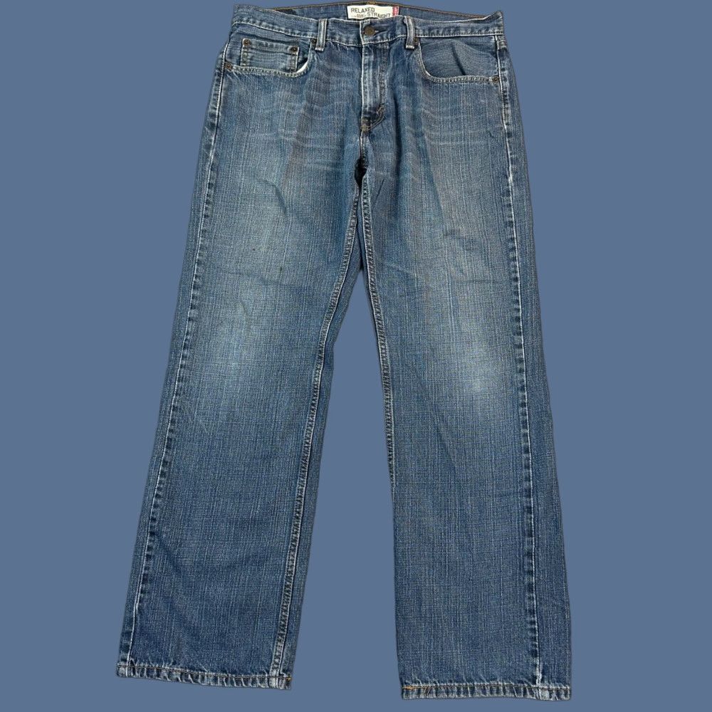 Levi's VINTAGE Levi's 559 Jeans Mens 34x32 Blue Denim Relaxed Straight Grunge Y2K Jeans Mens Size US 34 / EU 50 - 1 Thumbnail
