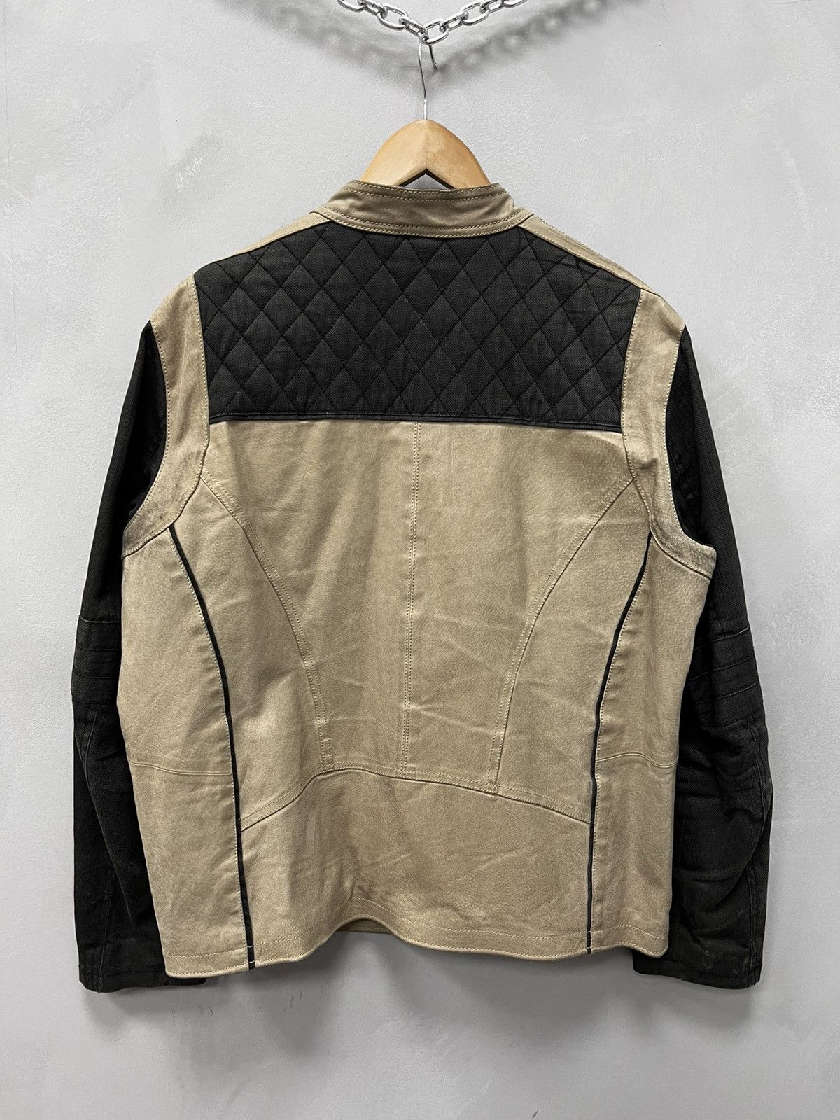 Other Cropped racing Real Leather Vintage Avantgarde Jacket Size US L / EU 52-54 / 3 - 13 Thumbnail