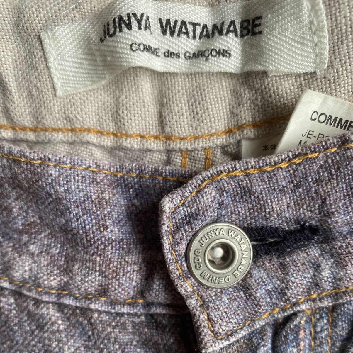 Junya Watanabe ss10 Trompe-l'œi Denim Linen Pants Size US 31 - 7 Thumbnail