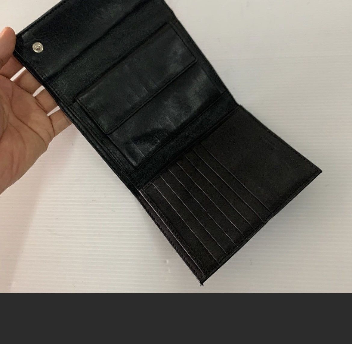 Prada Authentic Prada Black Nylon Wallet Size ONE SIZE - 7 Thumbnail