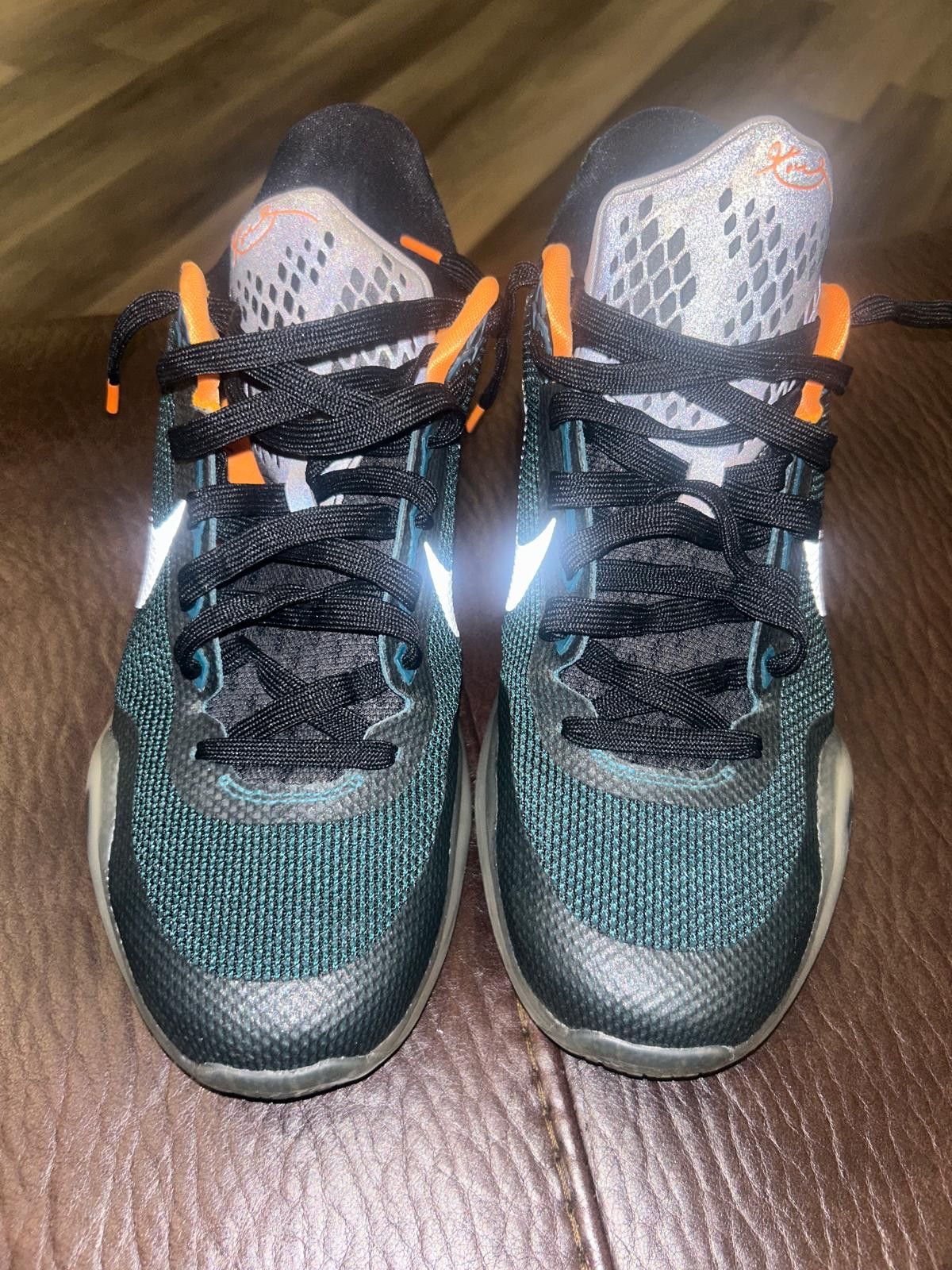 Nike NEW NEVER WORN Kobe 10 teal / orange / silver Size US 12 / EU 45 - 4 Thumbnail