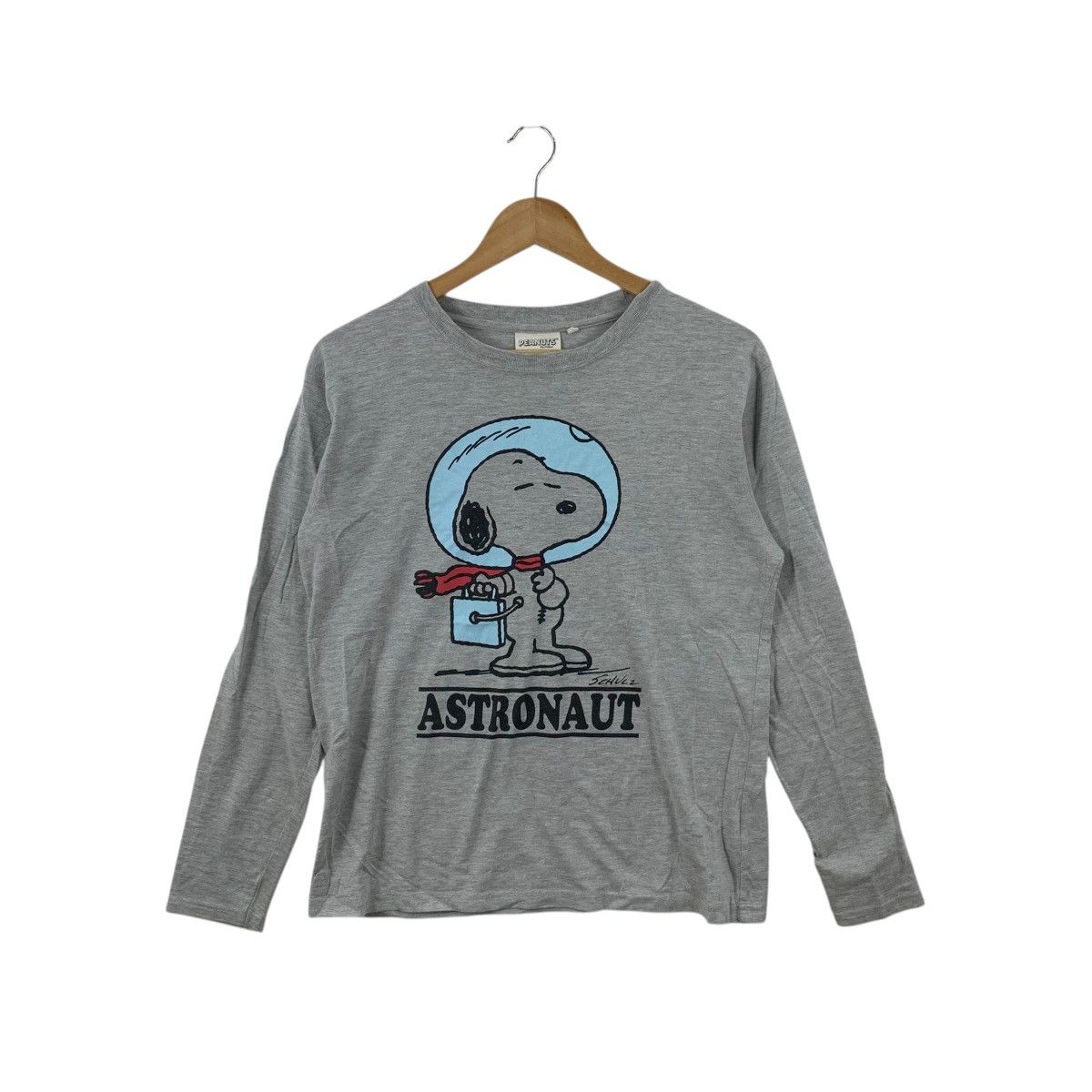 Peanuts PEANUTS SNOOPY ASTRONAUT Schulz Comic Tee Shirt Top Strip Size US L / EU 52-54 / 3 - 1 Thumbnail