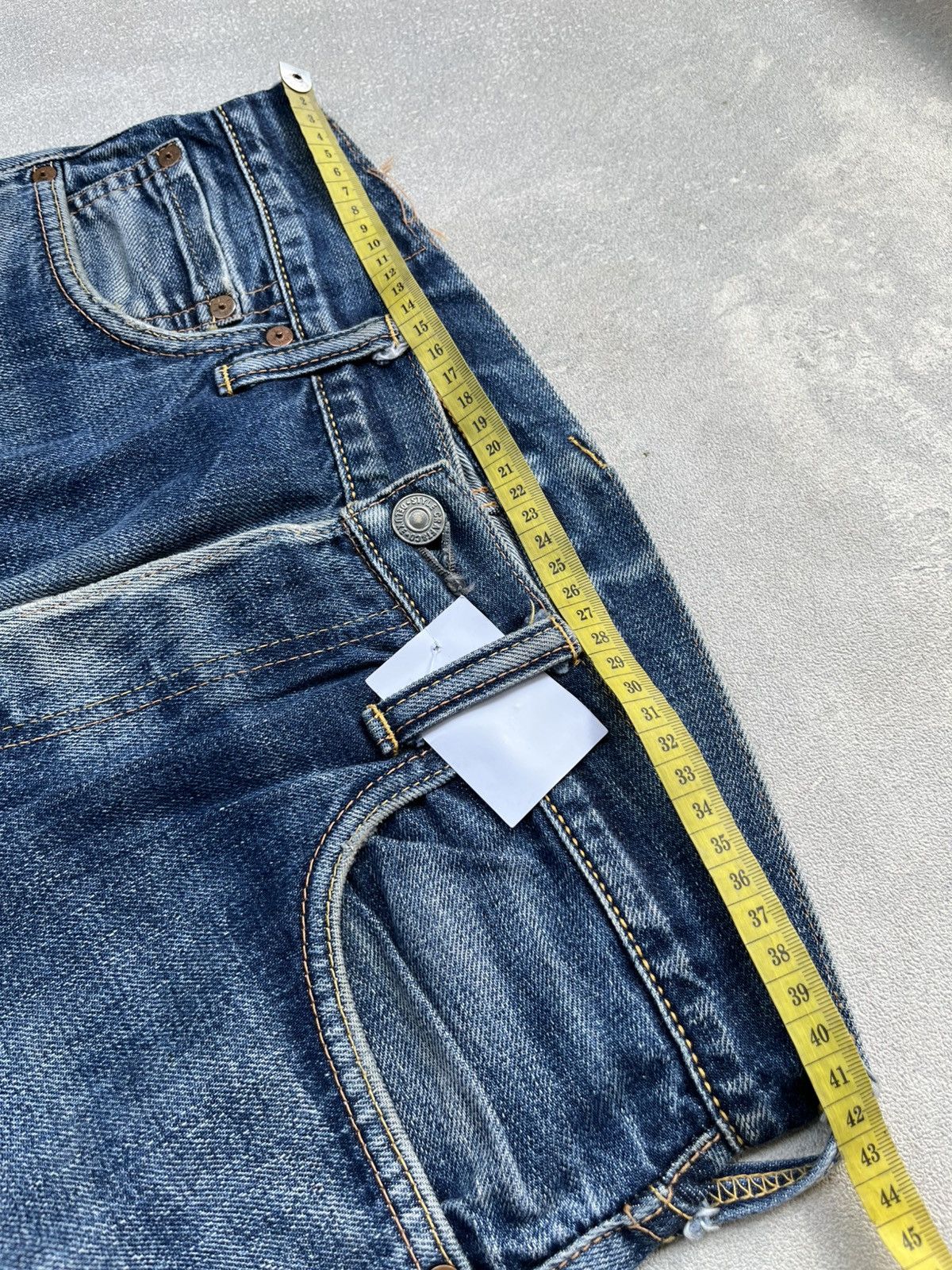 Evisu VINTAGE EVISU SELVEDGE JEANS WHITE SEAGULLS YAMANE JAPAN Size US 32 / EU 48 - 14 Thumbnail