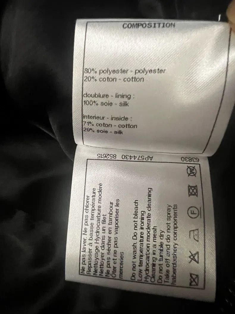 Chanel Chanel 22b black flash double-breasted buckle coat Size XS / US 0-2 / IT 36-38 - 6 Thumbnail