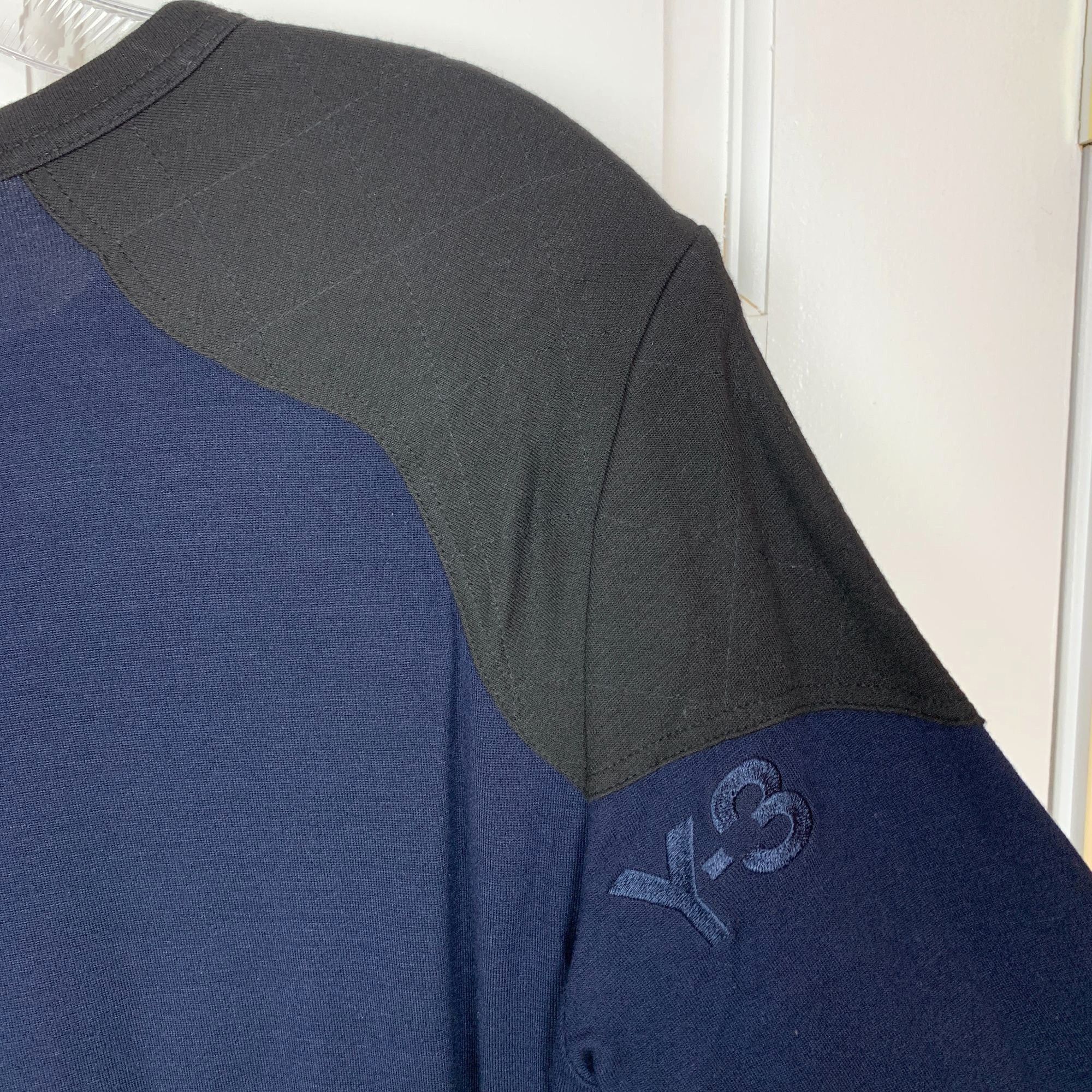 Y-3 Y-3 Yohji Yamamoto x Adidas L/S T Shirt Shoulder Patch Size US M / EU 48-50 / 2 - 8 Thumbnail