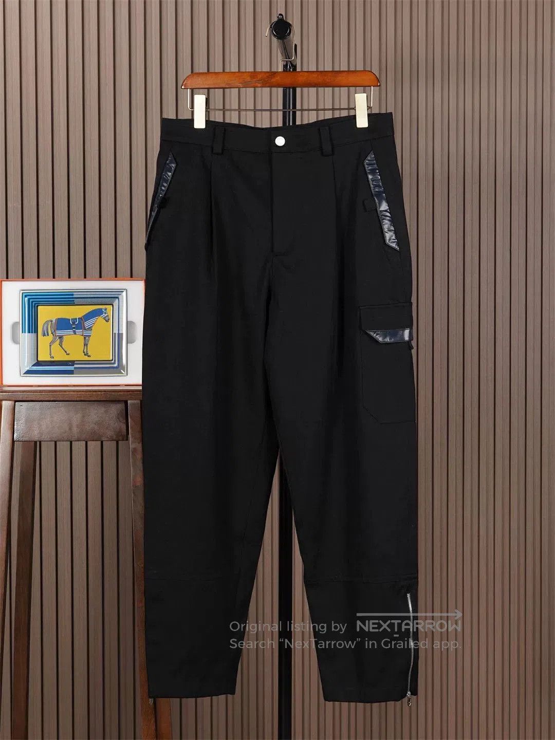 Hermes Hermes Men's Relaxed Fit Trousers. Size US 26 / EU 42 - 1 Thumbnail