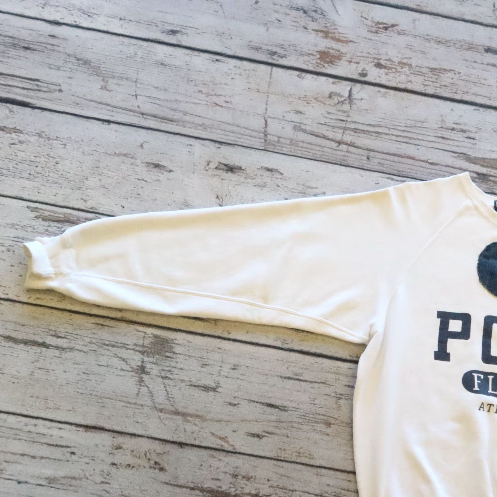 Polo Ralph Lauren Vintage Polo Ralph Lauren Sweatshirt Crewneck 90s Size M White Men Size US M / EU 48-50 / 2 - 4 Thumbnail
