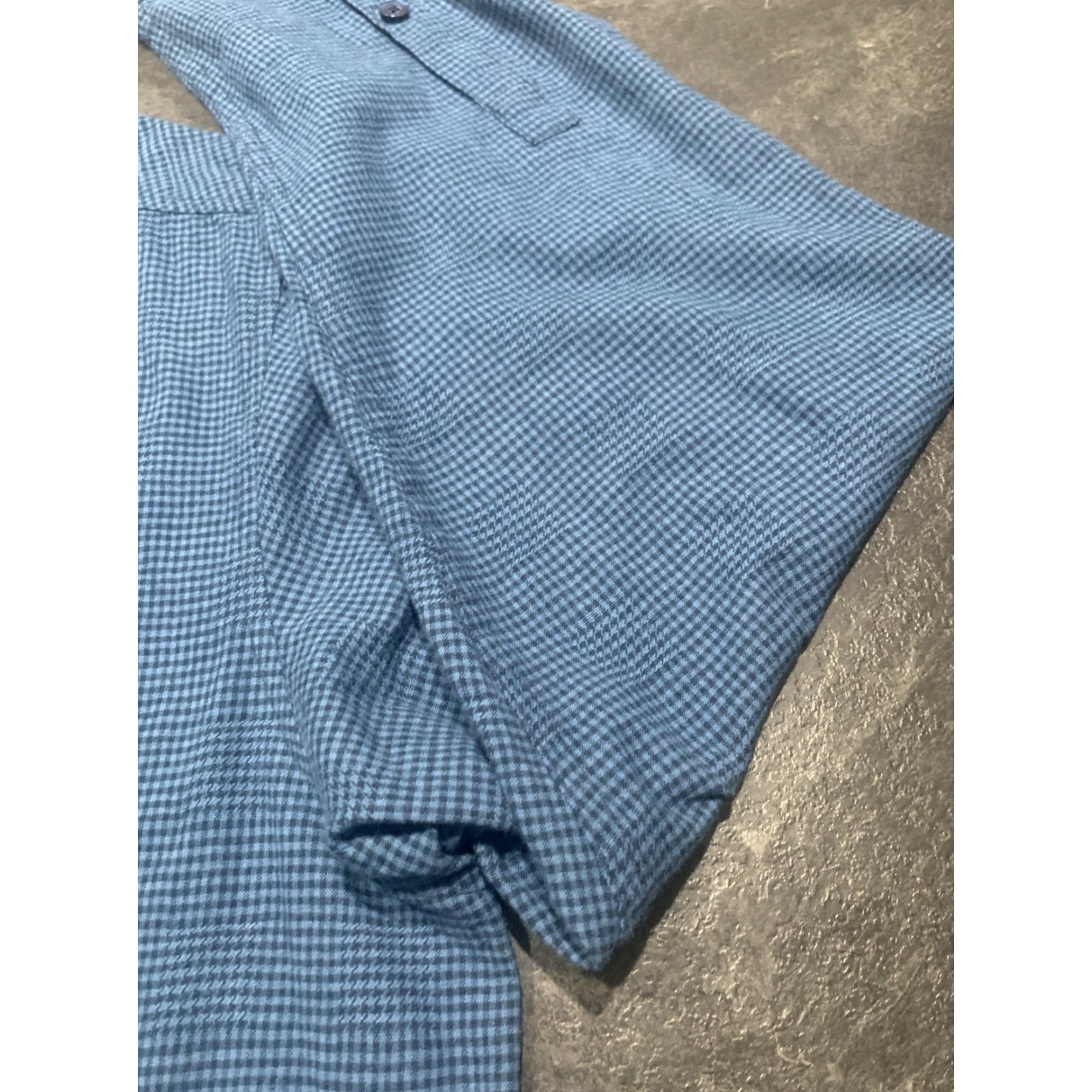 Vintage COLUMBIA Glenplaid Blue Button-Up Shirt 2XL Regular Long Sleeve Mens Size US XXL / EU 58 / 5 - 2 Thumbnail