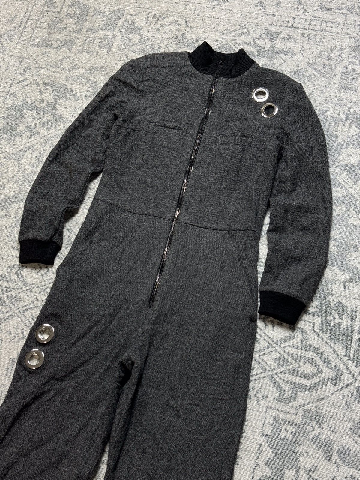 Other ‼️VERY RARE‼️ EloCheé Italy Designer Zip Overalls Luxury Size M / US 6-8 / IT 42-44 - 3 Thumbnail