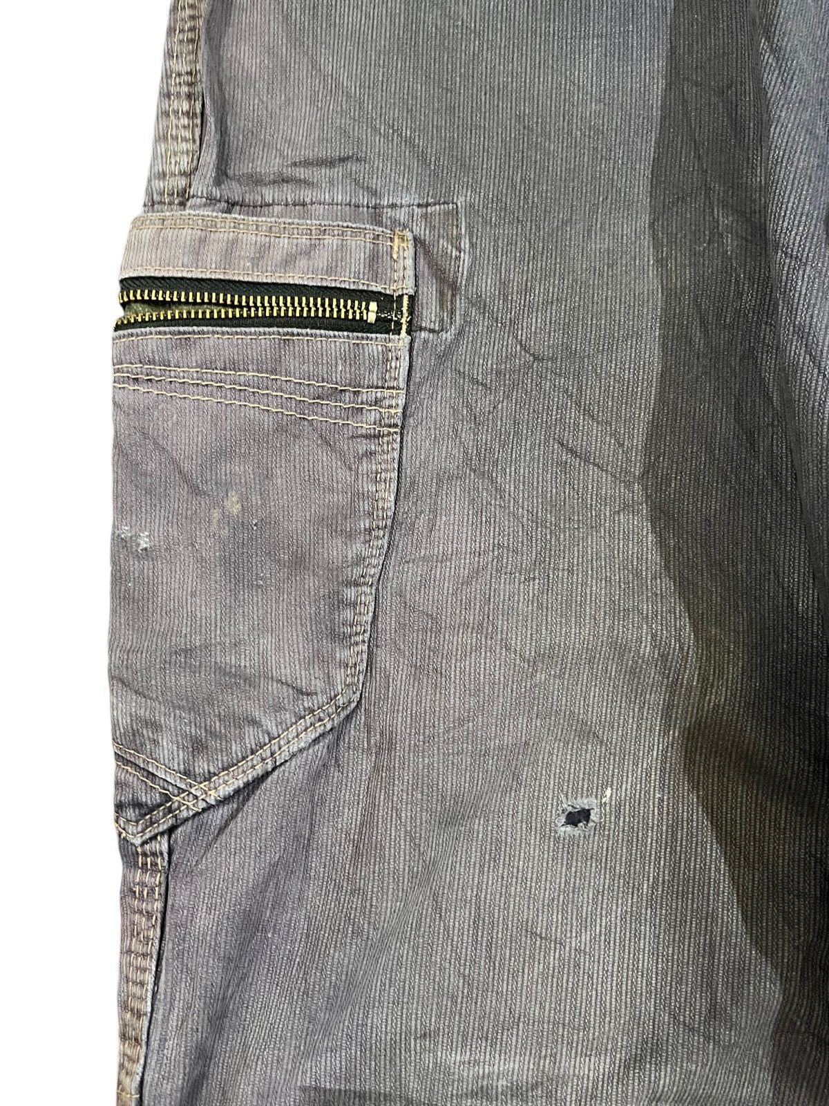 Japanese Brand Vintage Dogman Baggy Cargo Denim Size US 33 - 4 Thumbnail