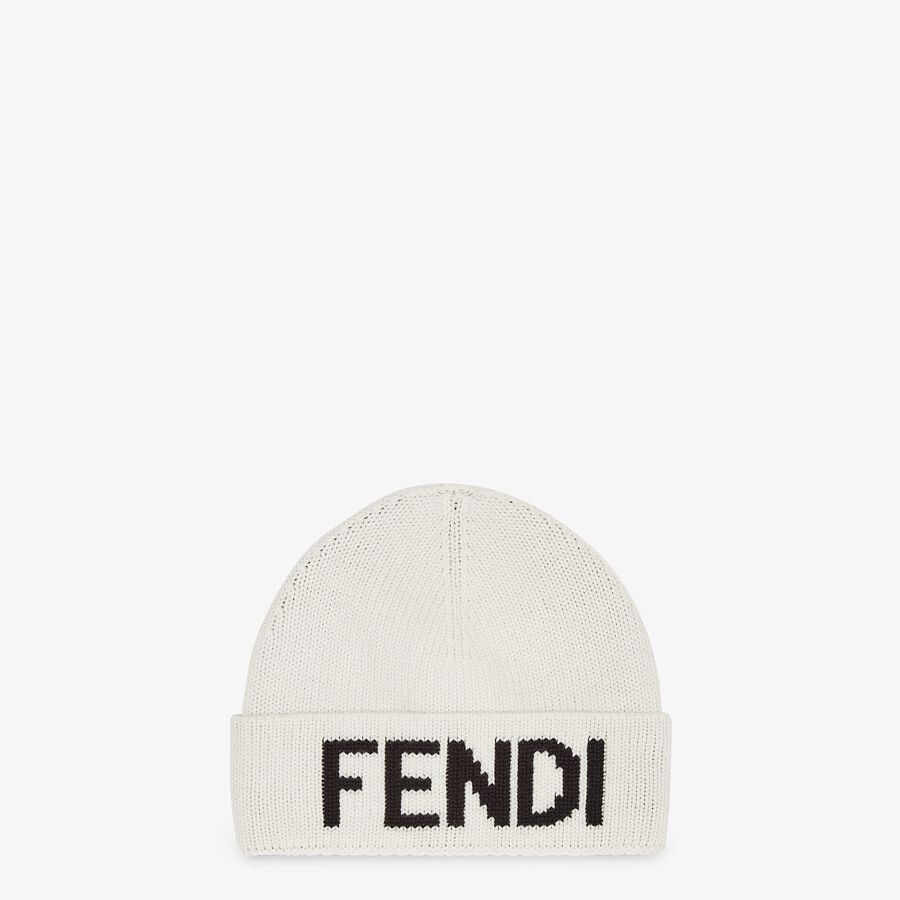 Fendi o1s1wg111025 Size: OS / Hat / Cap in White Size ONE SIZE - 1 Thumbnail