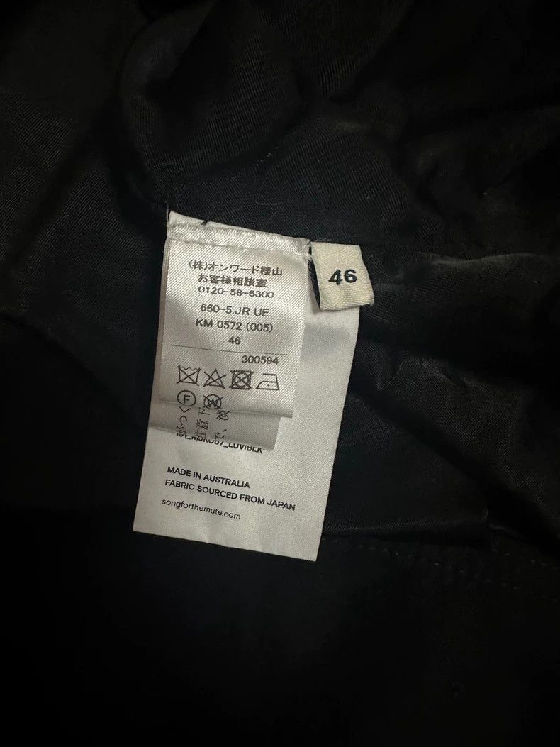 Other classic black zip jacket from song for the mute Size US M / EU 48-50 / 2 - 3 Thumbnail