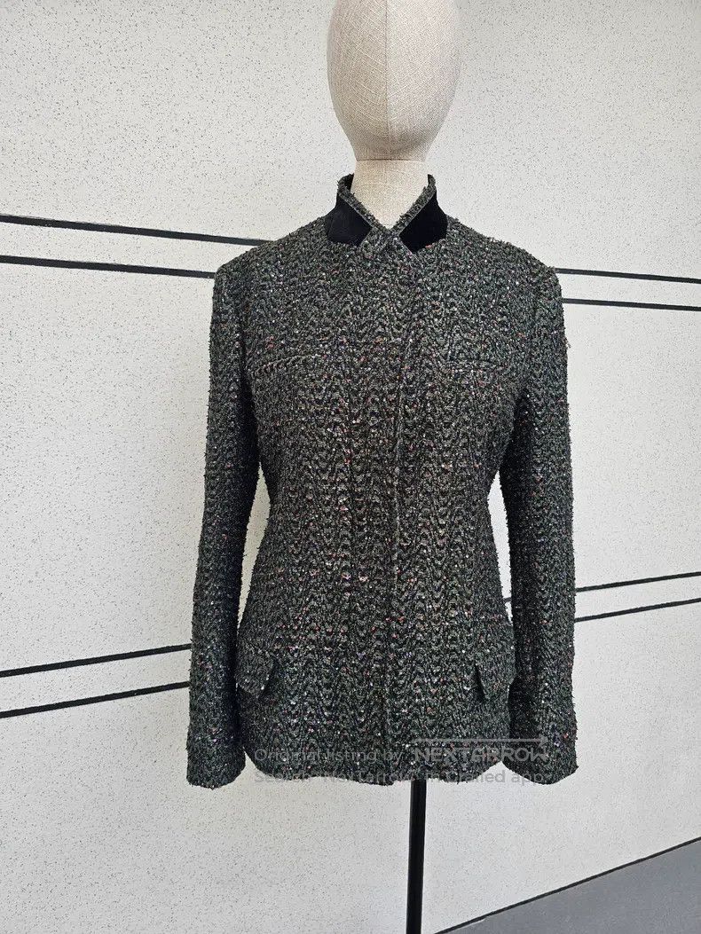 Haider Ackermann Haider Ackermann Tweed Jacket Size XS / US 0-2 / IT 36-38 - 3 Thumbnail