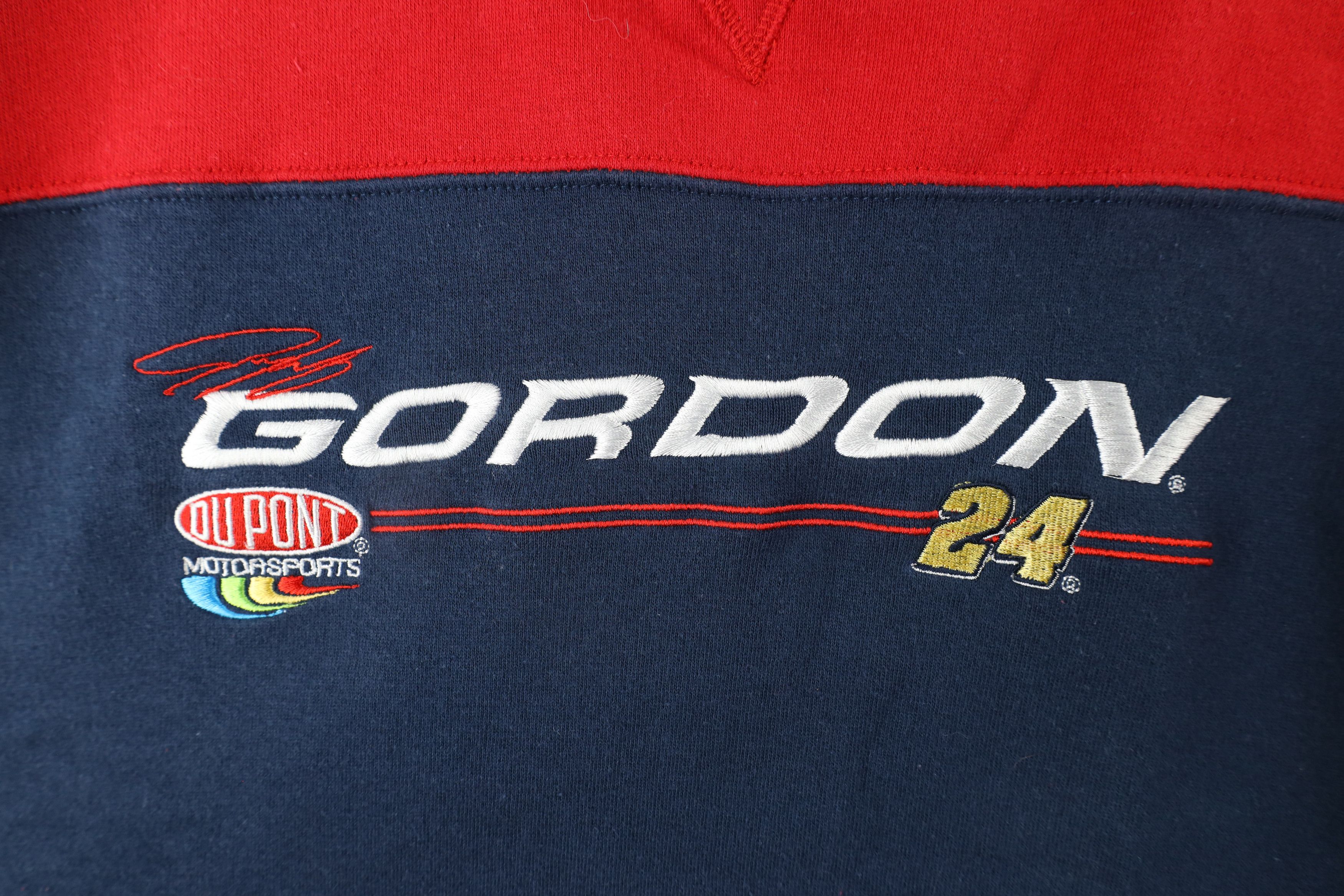 Vintage Vintage 90s NASCAR Jeff Gordon Racing Crewneck Sweatshirt Size US XXL / EU 58 / 5 - 4 Thumbnail
