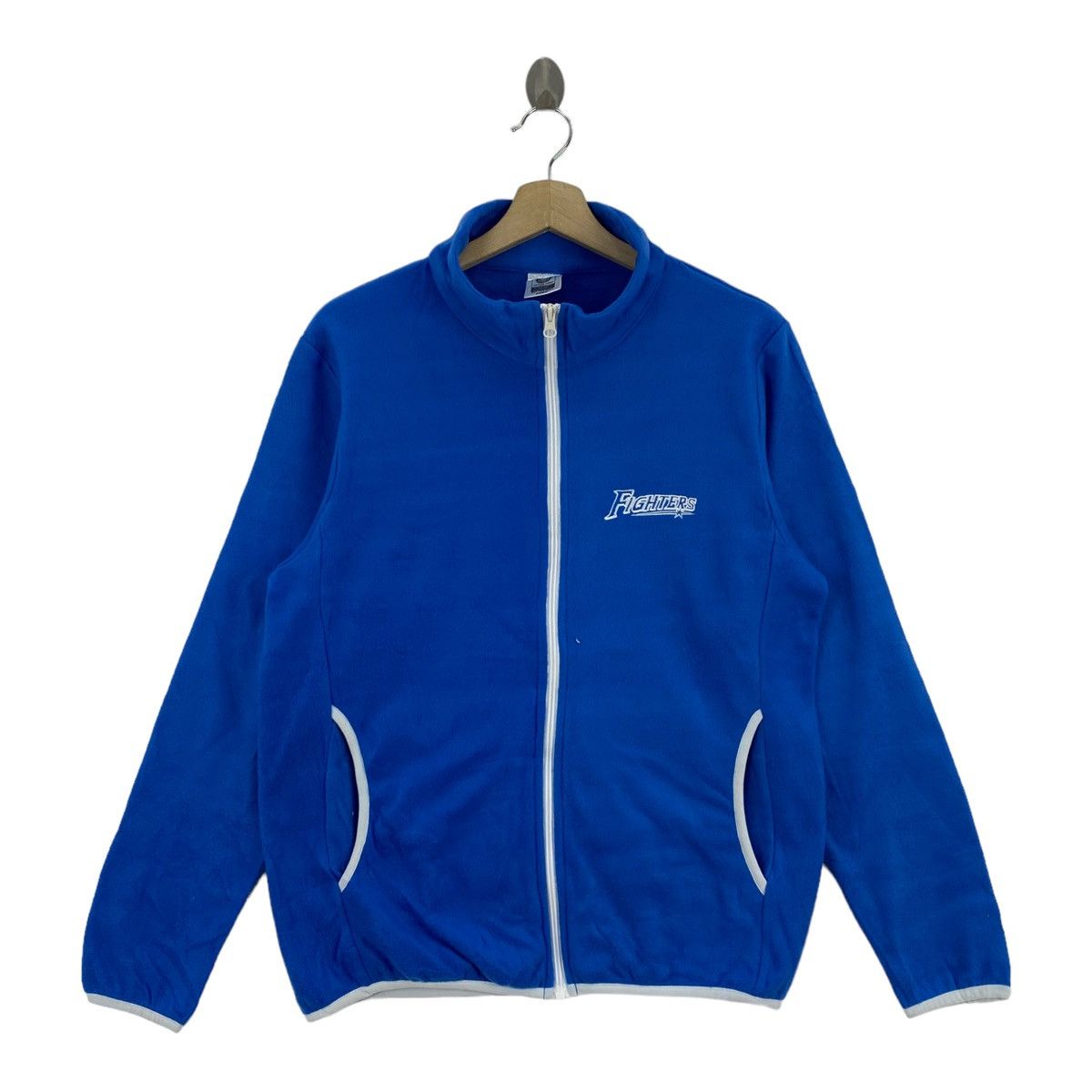 MLB NIPPON HAM FIGHTERS Mlb Logo Print Blue Light Jacket Size US M / EU 48-50 / 2 - 1 Thumbnail