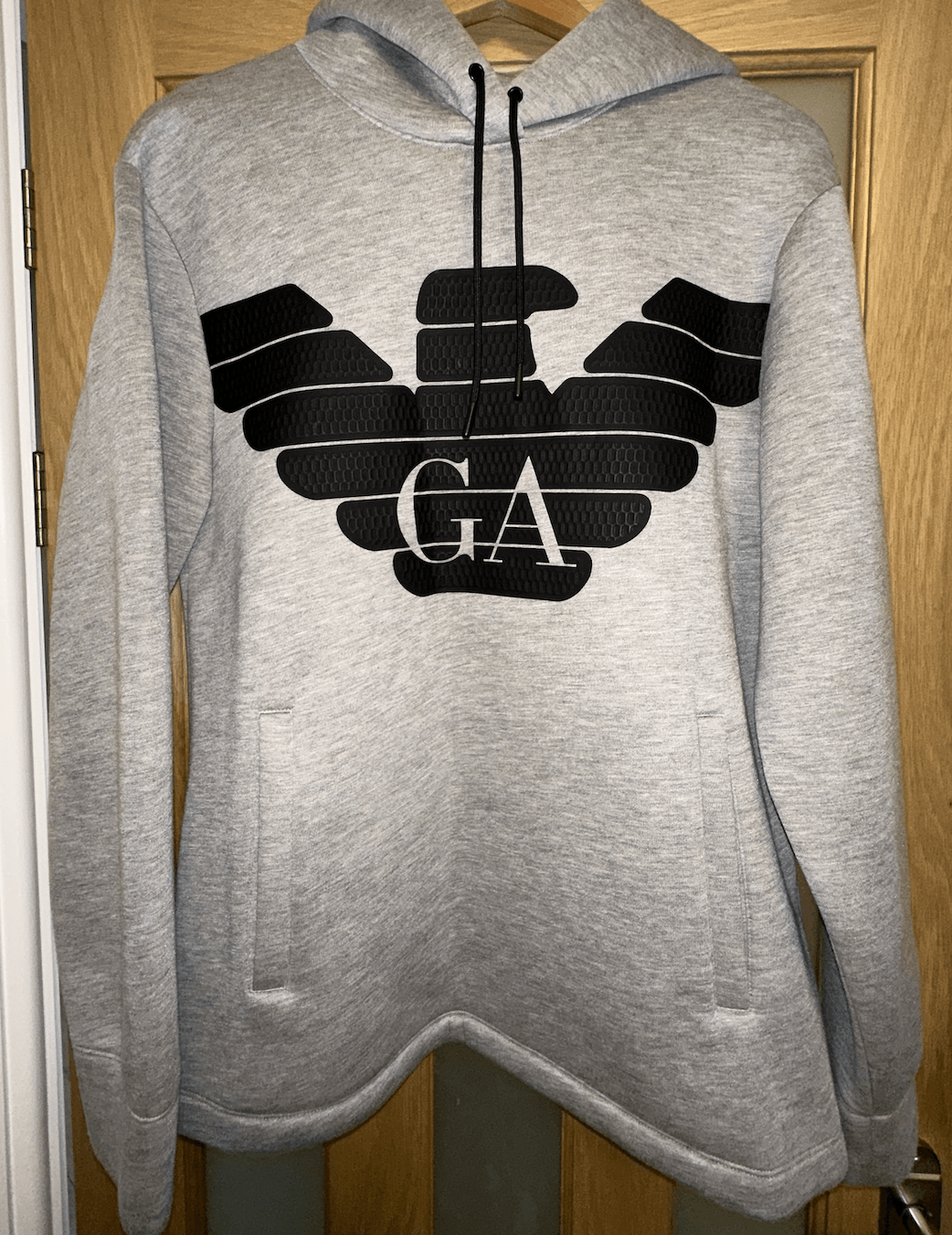 Emporio Armani Emporio Armani slouchy logo hoodie Size US S / EU 44-46 / 1 - 5 Thumbnail