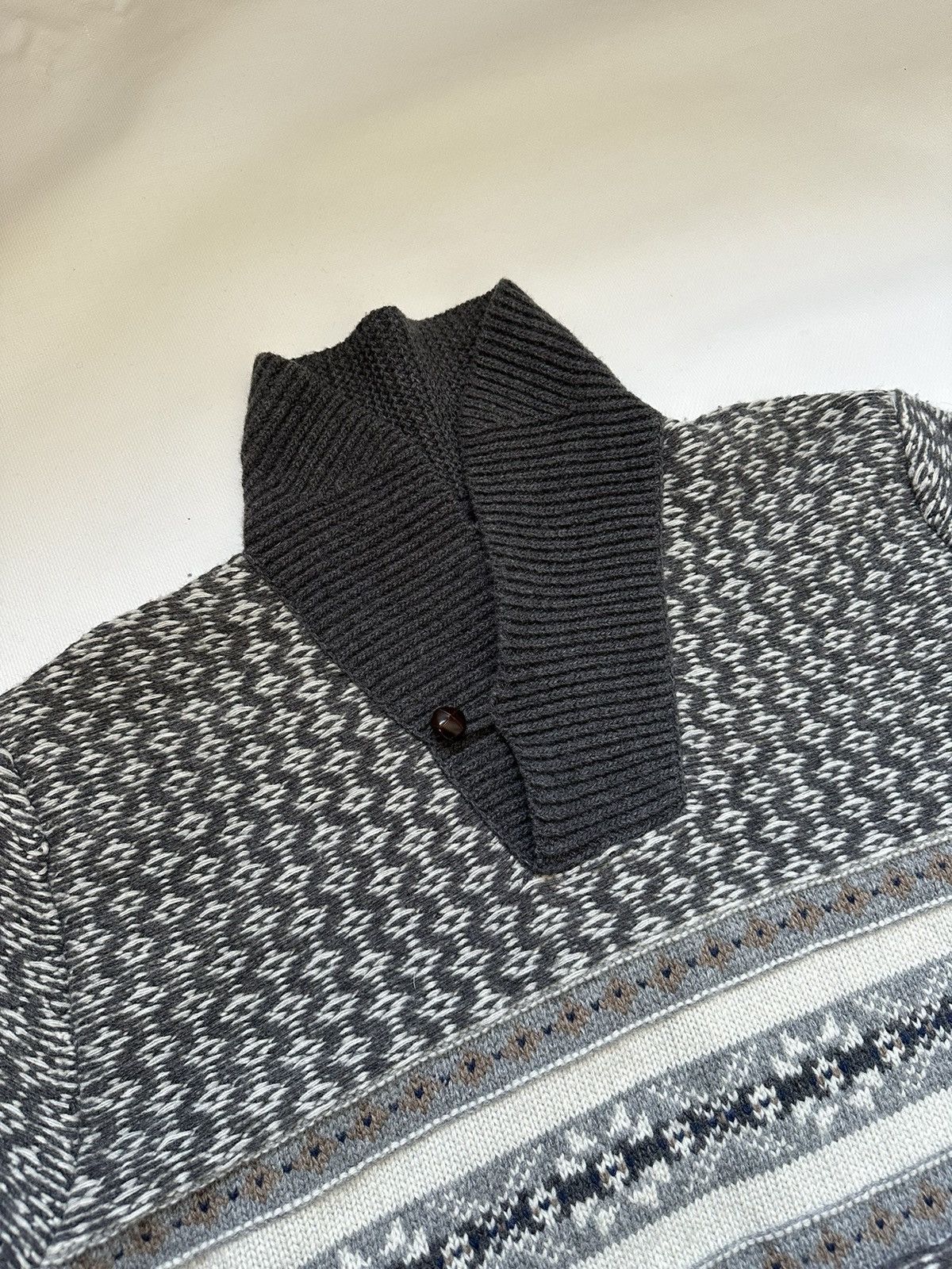 Barbour Barbour Mens Multicolor Wool Pullover Sweater Size US L / EU 52-54 / 3 - 10 Thumbnail