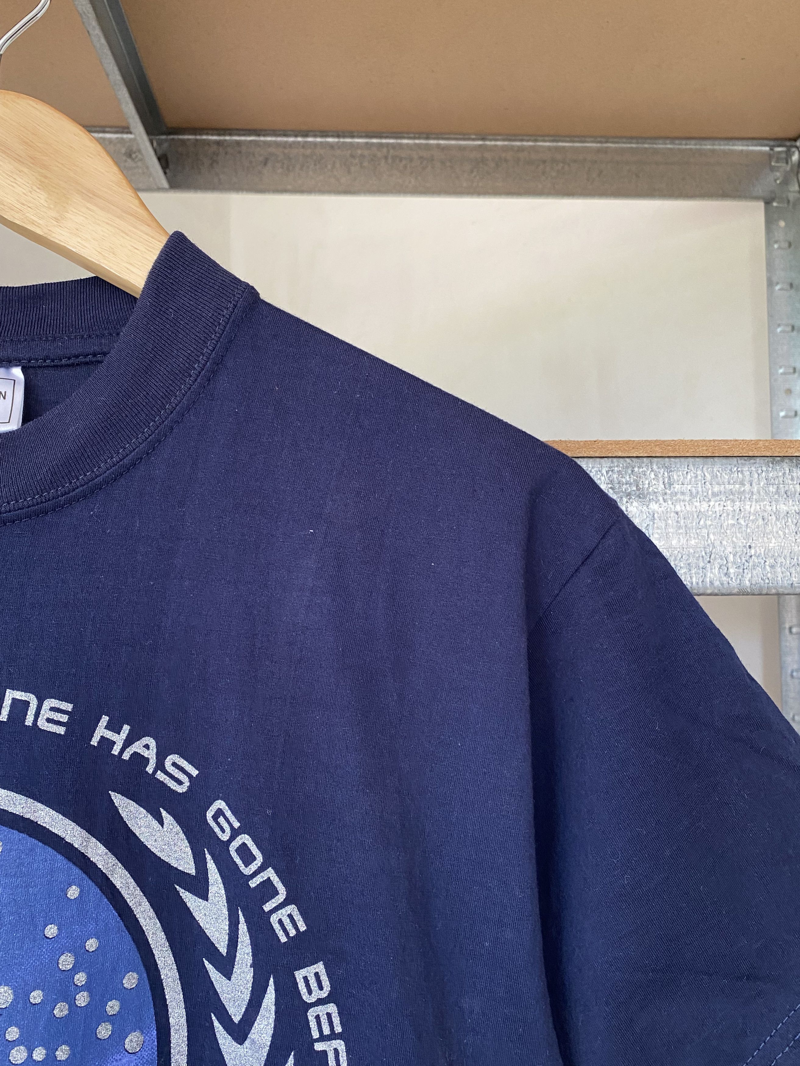 Vintage Vintage 1996 Star Trek Movie Series Navy Blue T-shirt Size US M / EU 48-50 / 2 - 5 Thumbnail