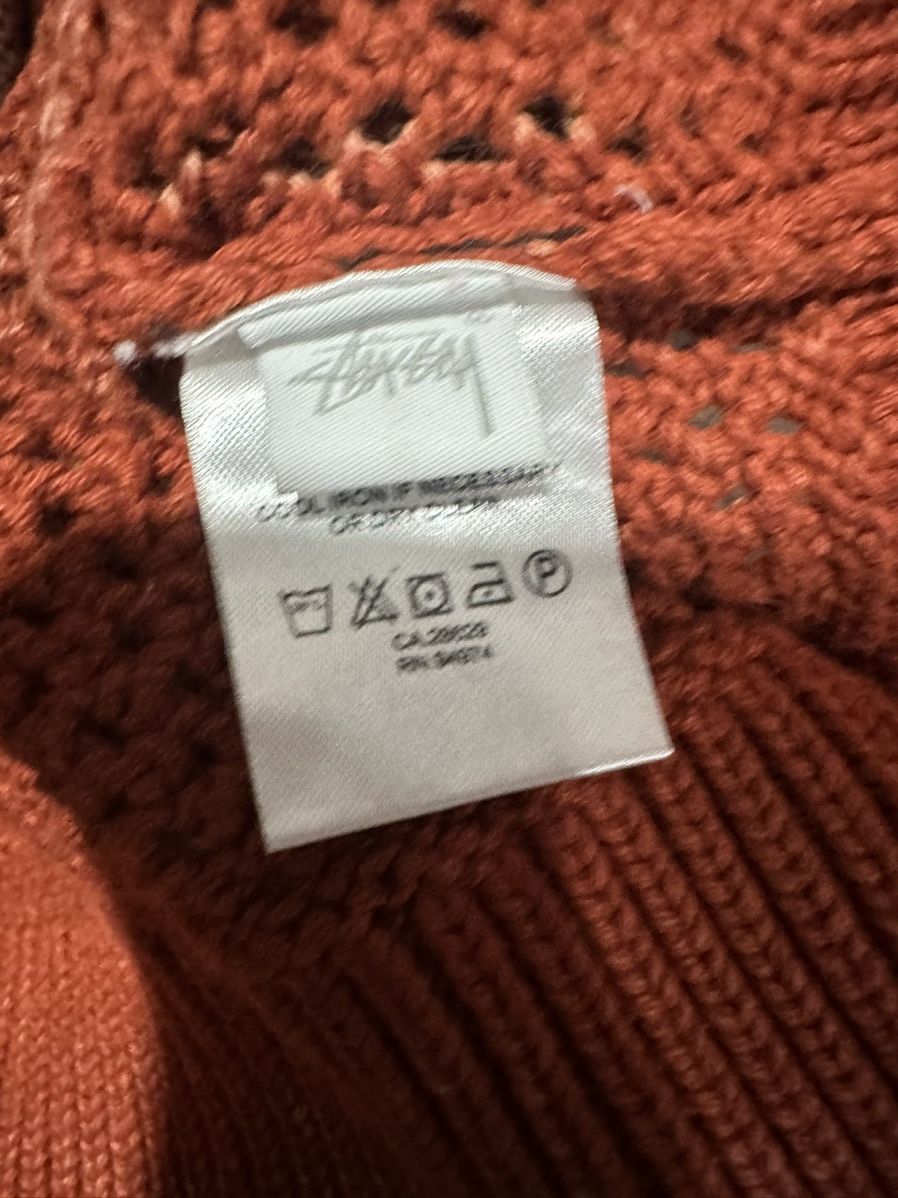 Stussy Stussy Fishnet Sweater Size US L / EU 52-54 / 3 - 3 Thumbnail