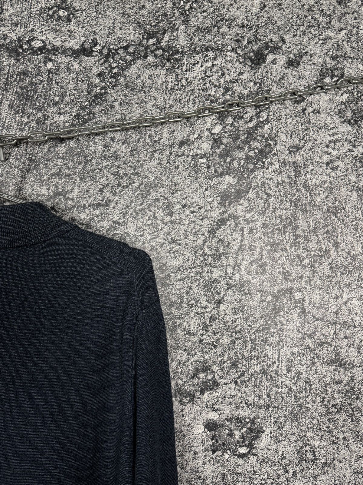 Hackett Hackett London Full Zip Pullover Cotton Wool Jumper Size L Size US L / EU 52-54 / 3 - 11 Thumbnail