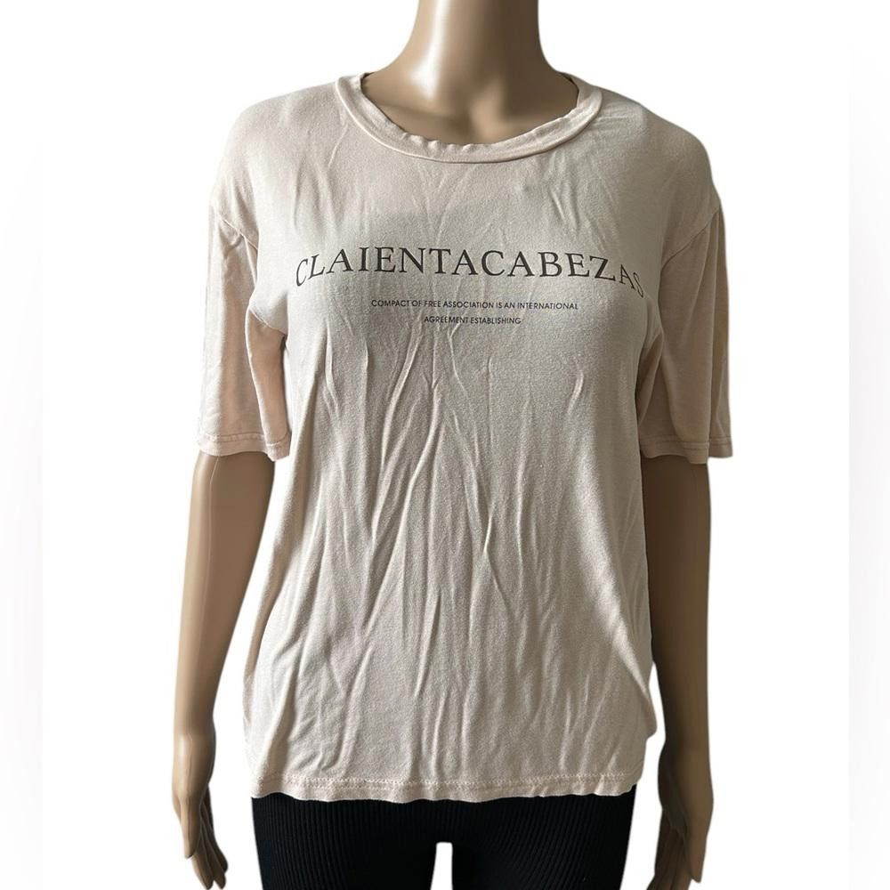 Designer Claientacabezas Graphic Tee Size L / US 10 / IT 46 - 1 Thumbnail