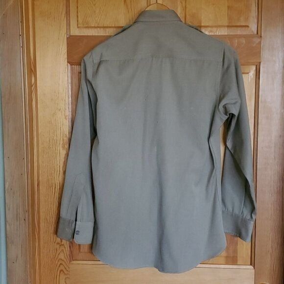 Vintage Command Vintage Military U.S Officers 100% Wool Tan Long Sle Size US M / EU 48-50 / 2 - 6 Thumbnail