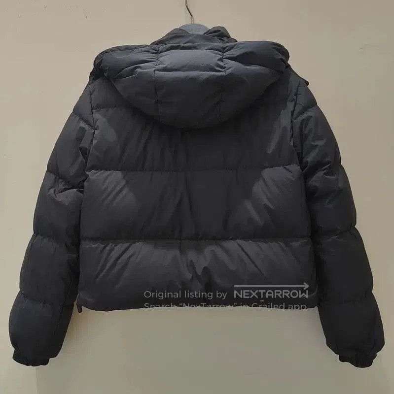 Burberry Burberry Black Cotton Women's Down Jacket. Size L / US 10 / IT 46 - 3 Thumbnail