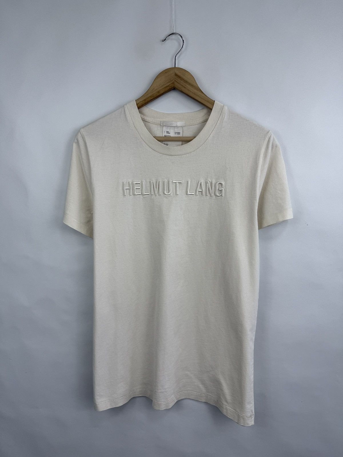 Helmut Lang 🇺🇸 Y2K Helmut Lang T-Shirt Rare Retro Hype Size US L / EU 52-54 / 3 - 5 Thumbnail