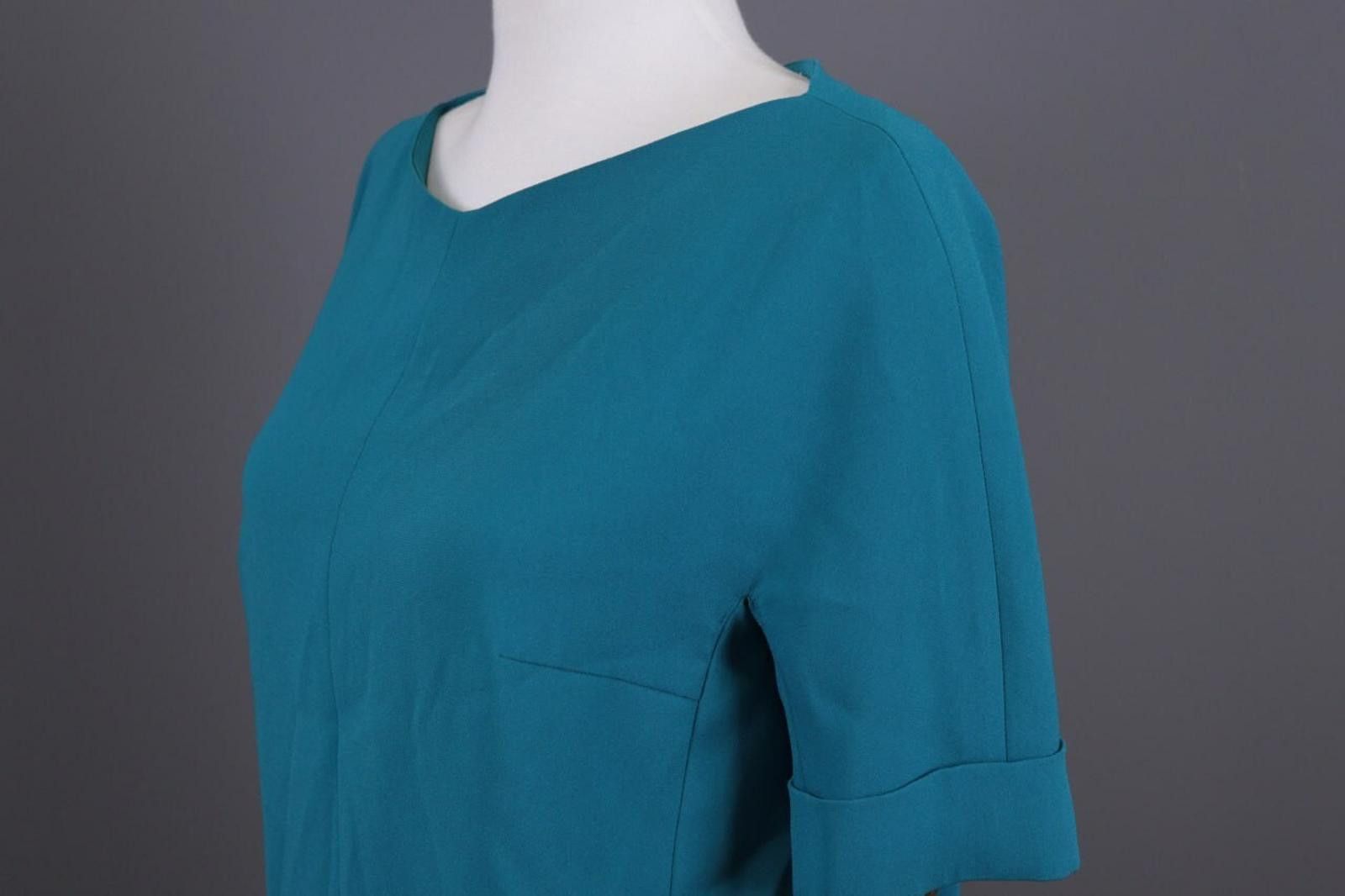 Escada Escada Vintage Blue Designer Party Blouse Shirt Size 38 Size M / US 6-8 / IT 42-44 - 8 Thumbnail