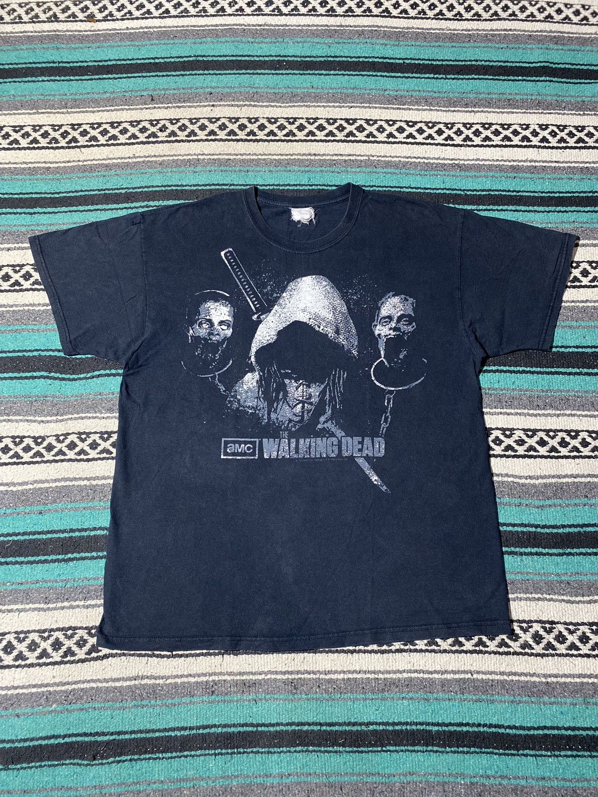 Band Tees × Vintage Vintage Y2K The Walking Dead Copyright 2013 tee Size US M / EU 48-50 / 2 - 1 Thumbnail