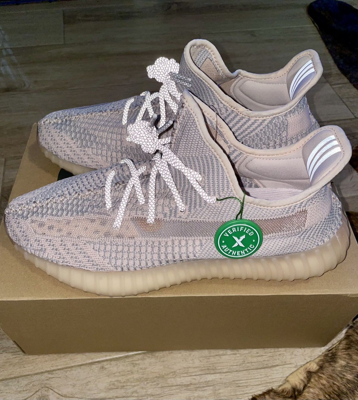 Yeezy Adidas Yeezy Boost 350 V2 Synth Non-Reflective Sz 12 FV5578 Size US 12 / EU 45 - 2 Thumbnail