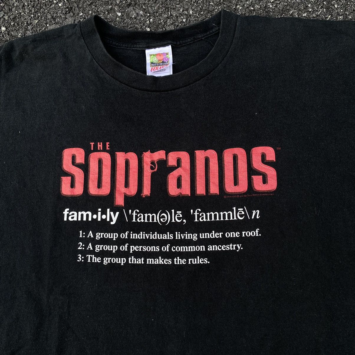Vintage Vintage 2000 Hbo Sopranos Promo Tv Series Tee Size US XXL / EU 58 / 5 - 1 Thumbnail